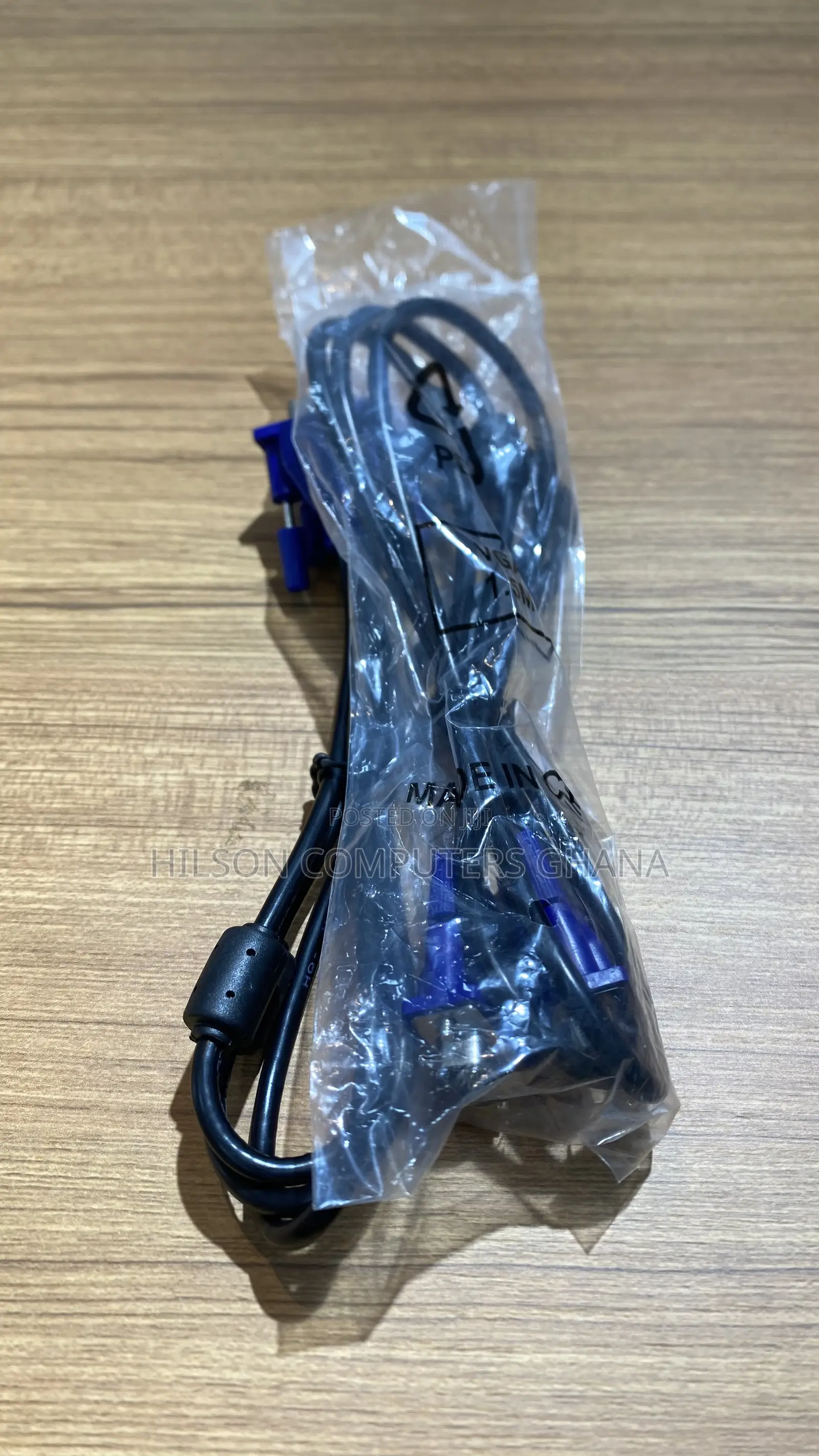 High Quality Vga Male to Male Cable – Blue