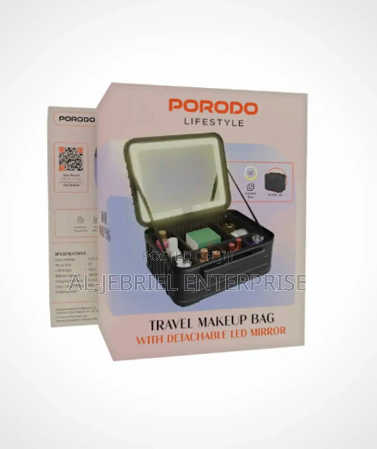 Makup Bag With Led Mirror