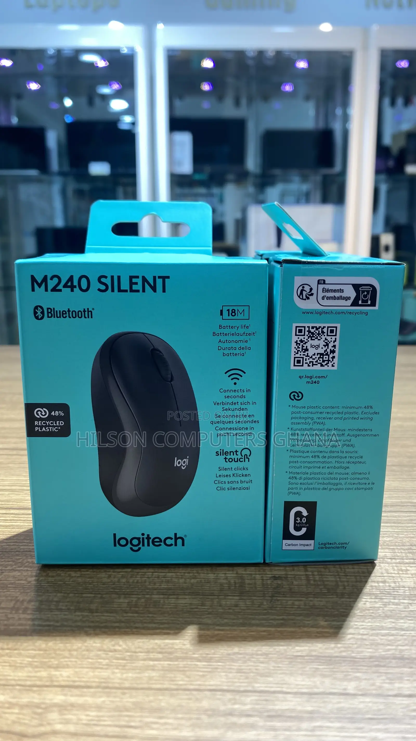 Logitech M240 Silent Bluetooth Mouse
