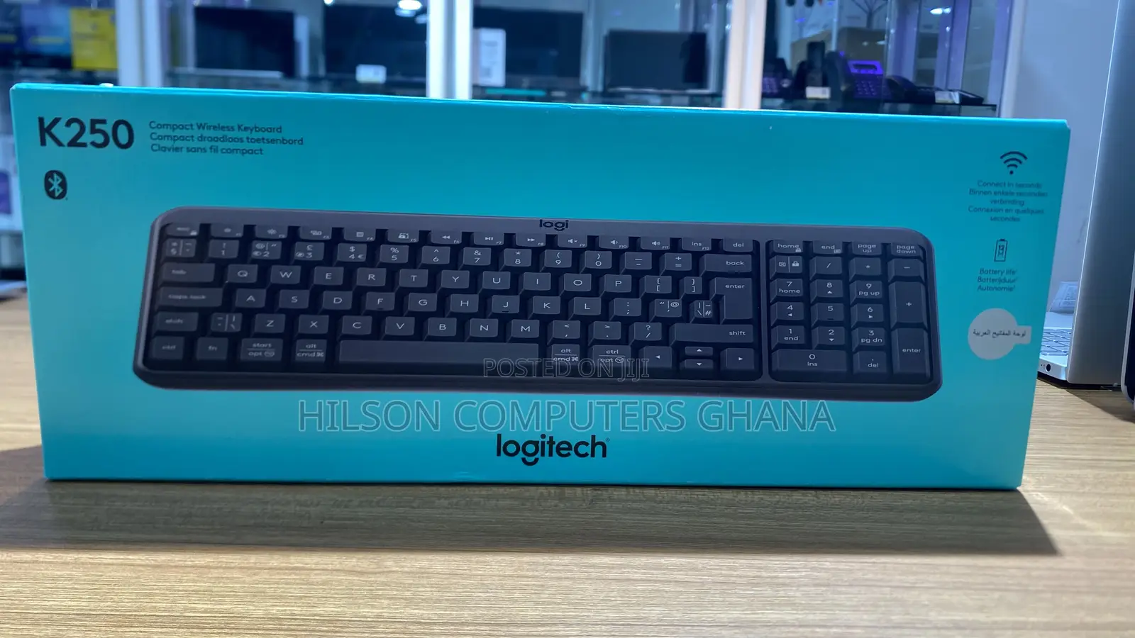 Logitech Mk250 Bluetooth Wireless Keyboard
