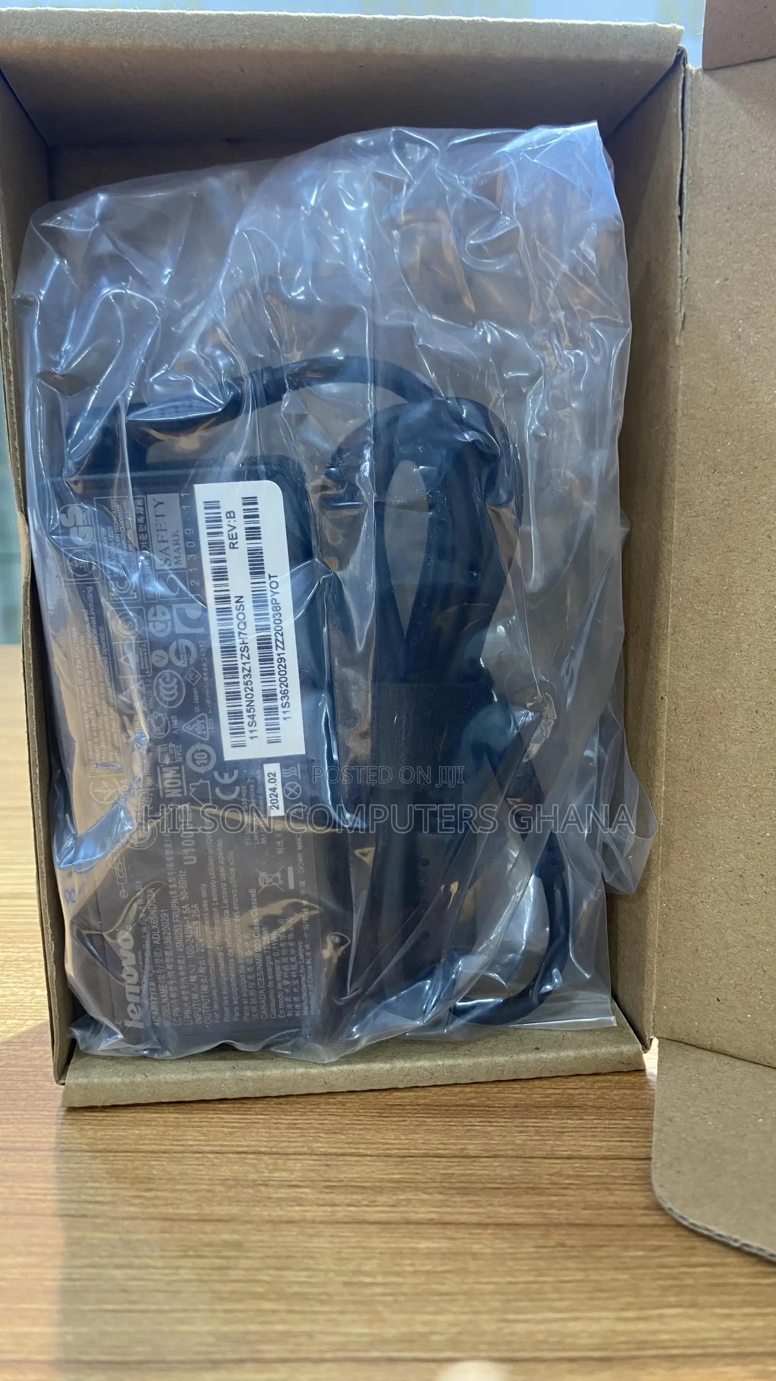 Lenovo 20v 3.25a (Usb Yellow Tip With Pin) Ac Power Adapter Charger