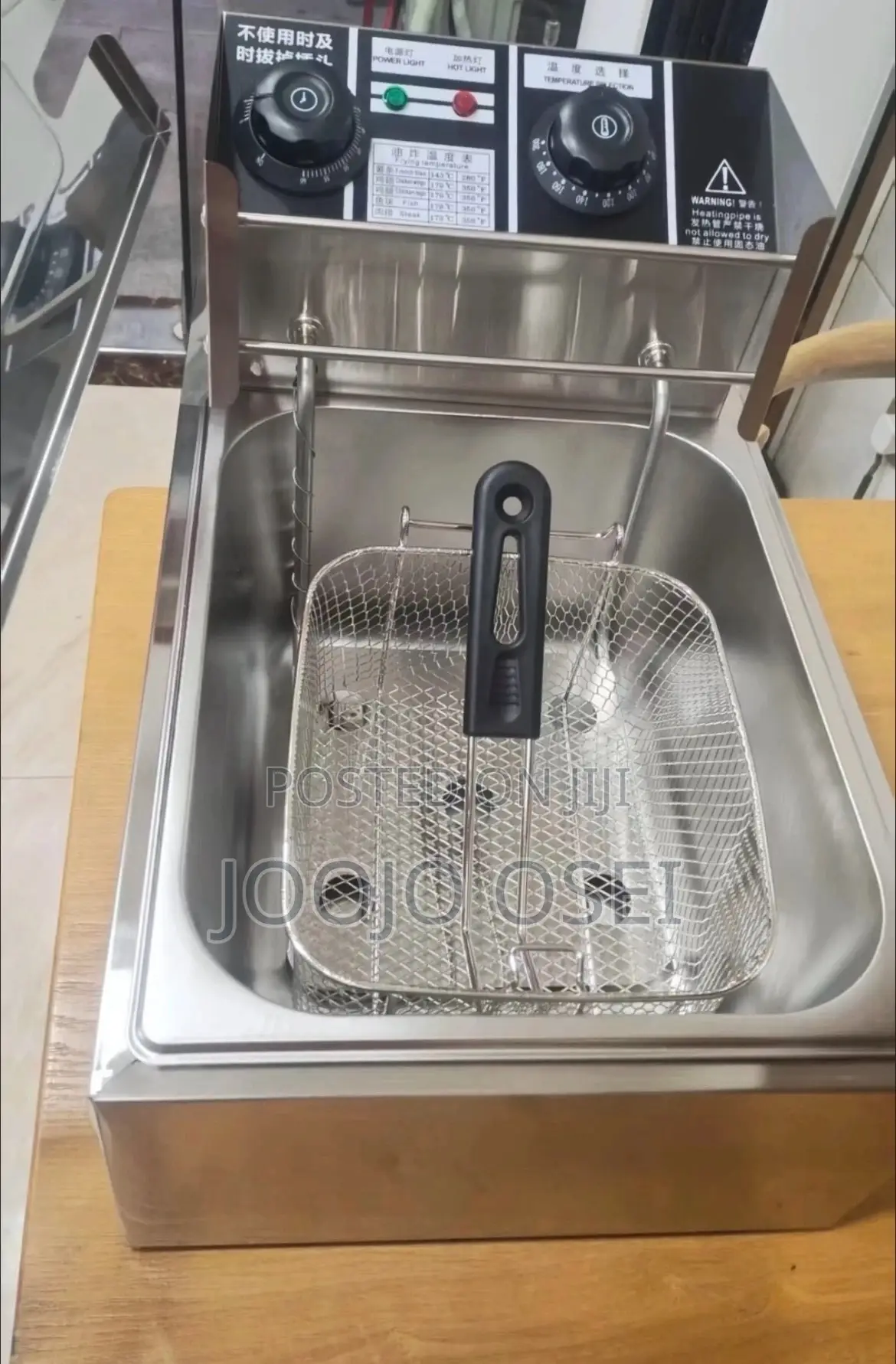10l Single Electric Deep Commercial Fryer With Timer