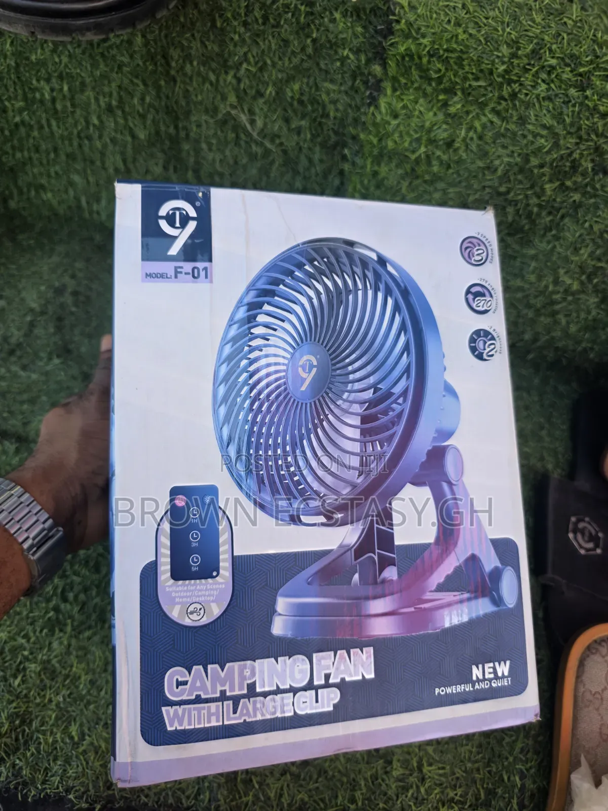 T9 F01 Rechargeable Desktop Fan