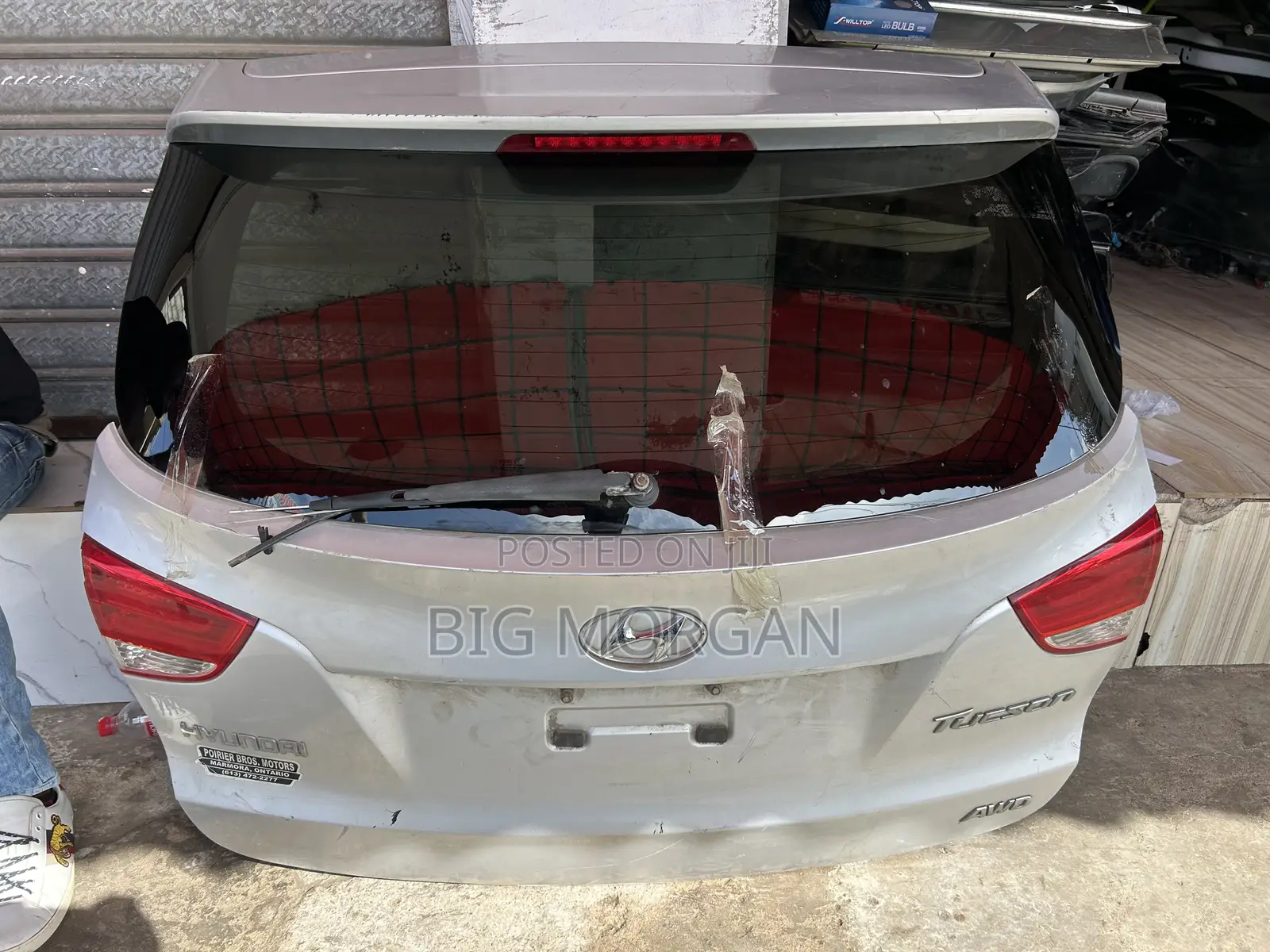 Hyundai Tucson 2016-2028 Tailgate/ Booth Hood Complete