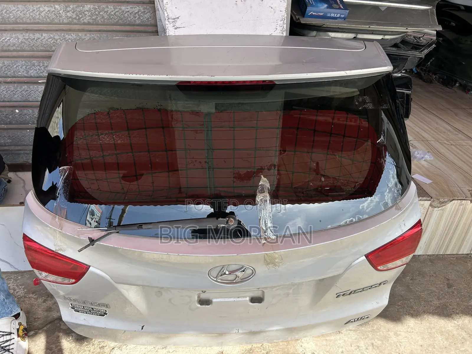 Hyundai Tucson 2016-2028 Tailgate/ Booth Hood Complete