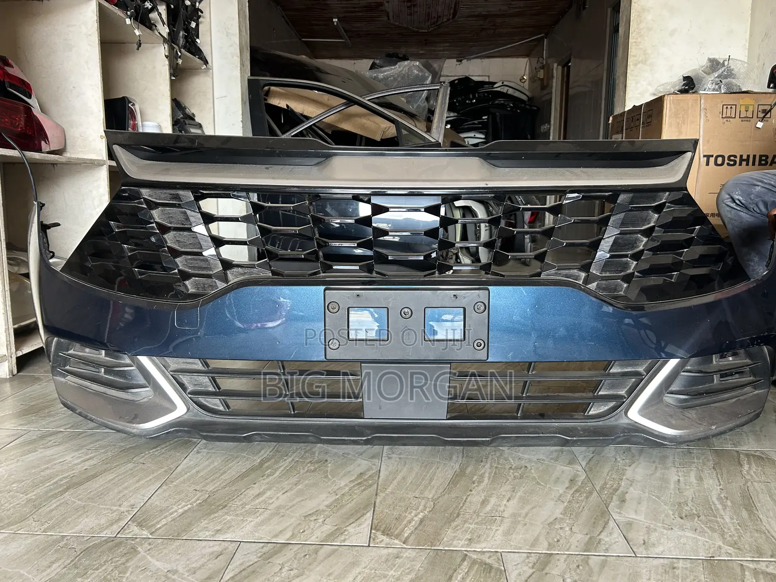Kia Sportage 2024 Front Bumper Cut Complete
