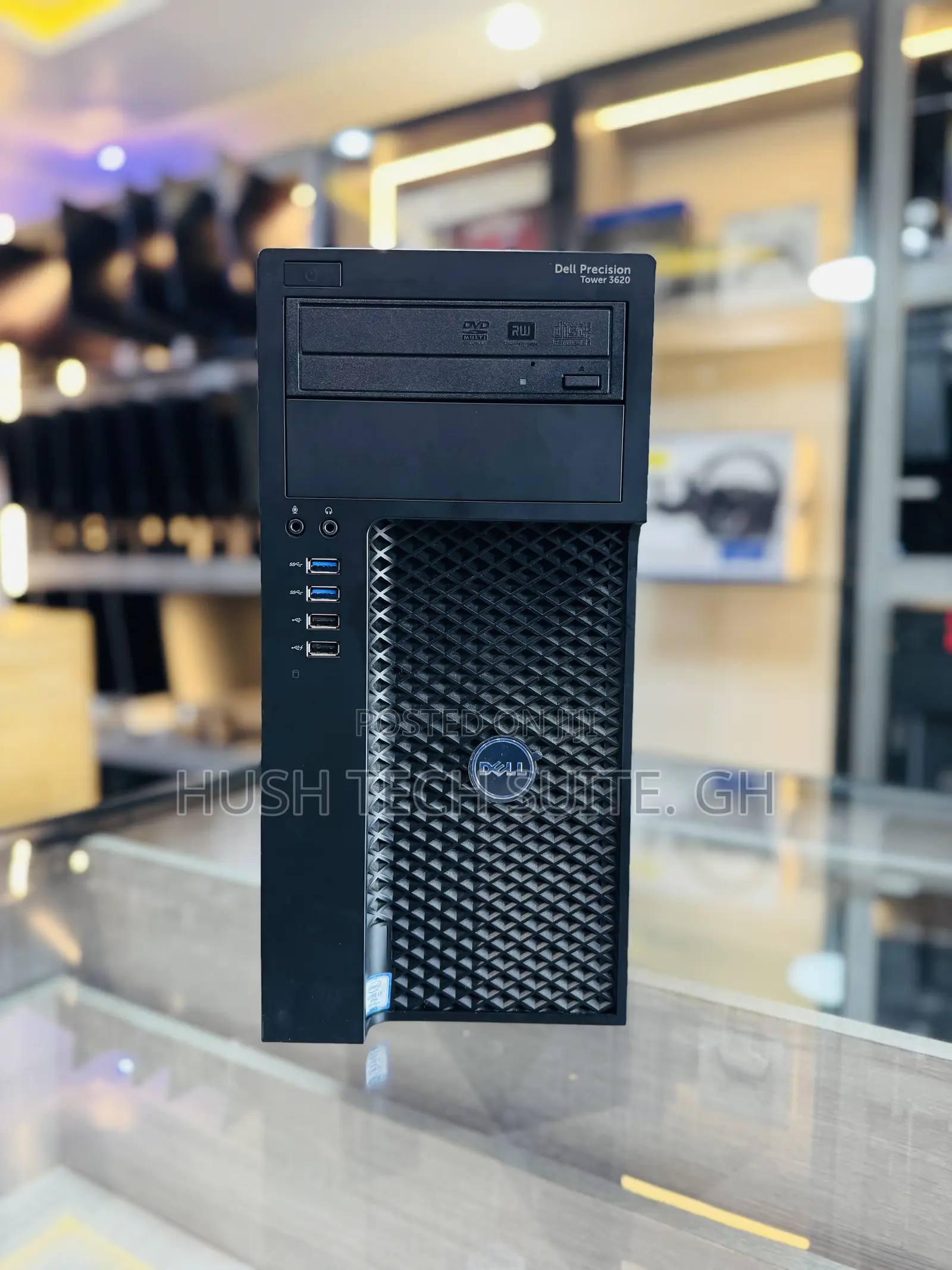 Desktop Computer Dell Precision 3000 16GB Intel Core i7 SSD 256GB