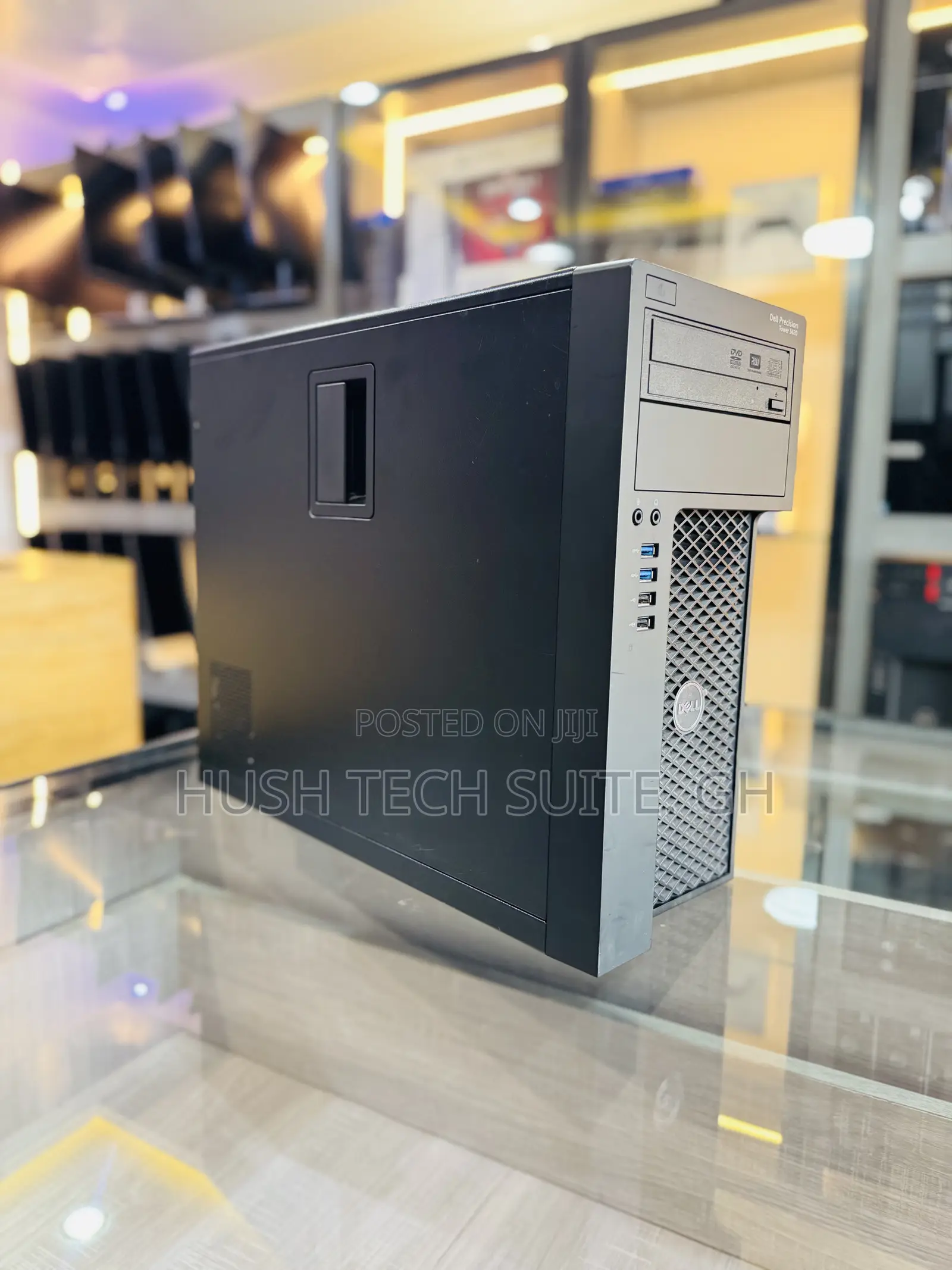 Desktop Computer Dell Precision 3000 16GB Intel Core i7 SSD 256GB