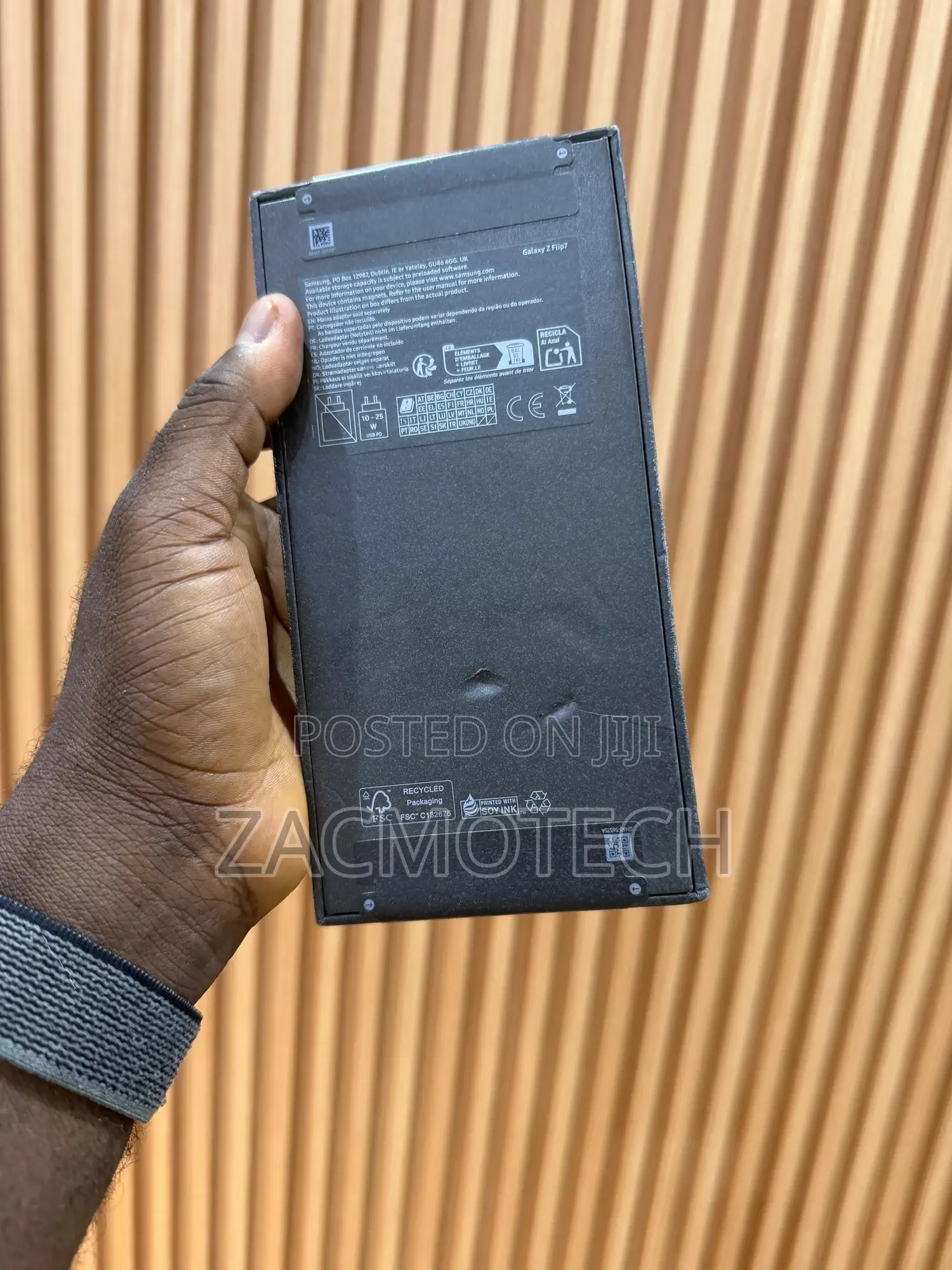 New Samsung Galaxy Z Flip7 256 GB Black
