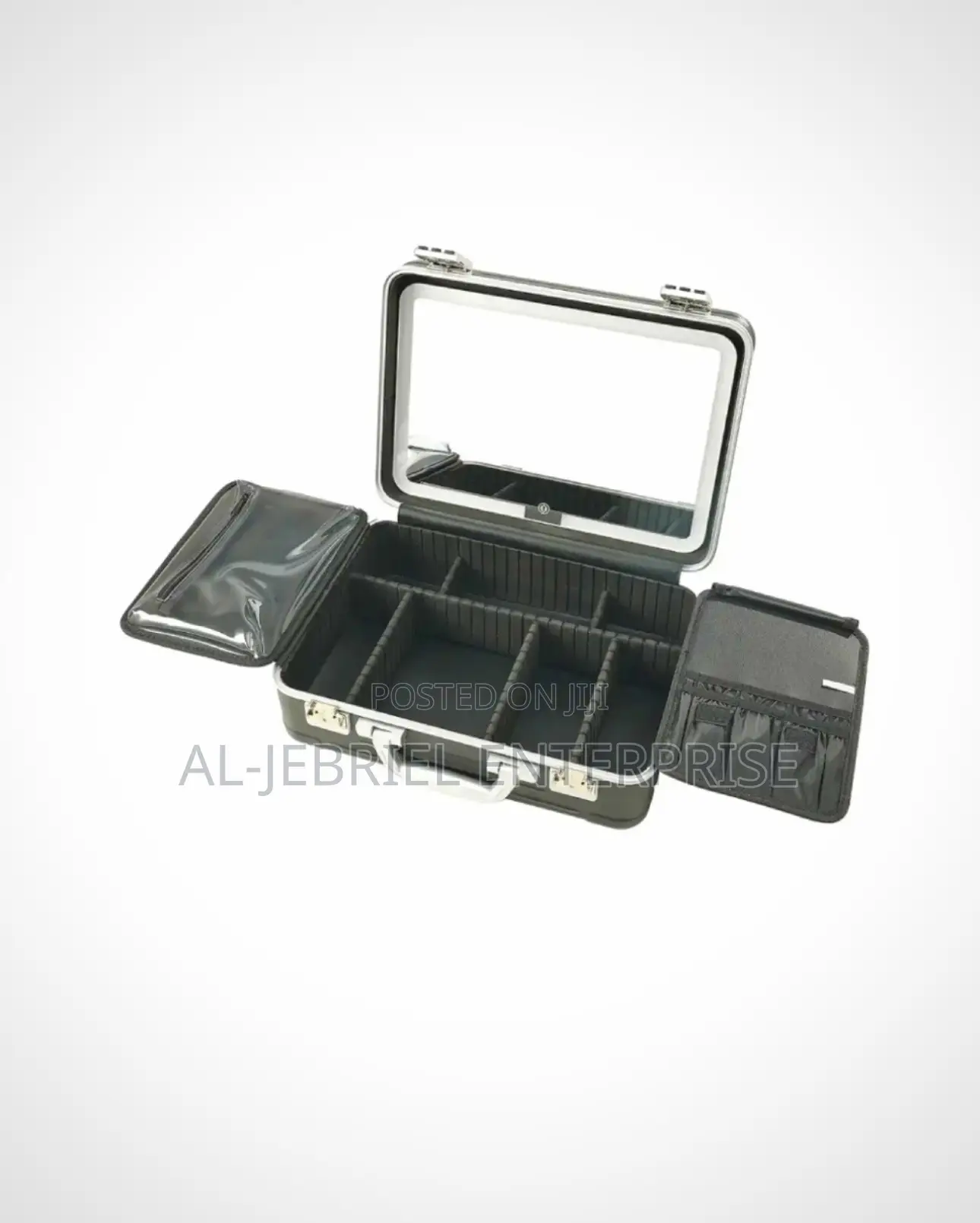 Makeup Storage Box With Led Mirror