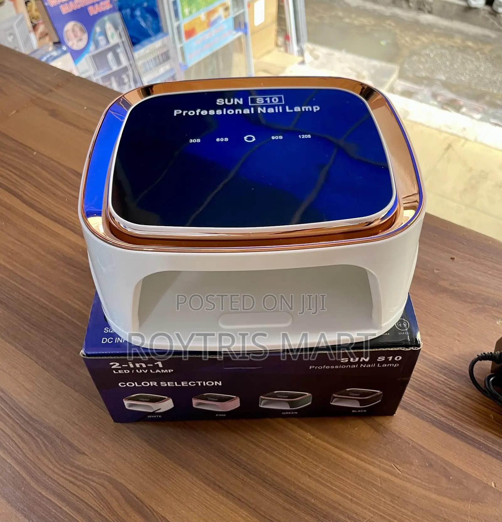 Rechargeable 2 in 1 Uv/Led Nail Lamp