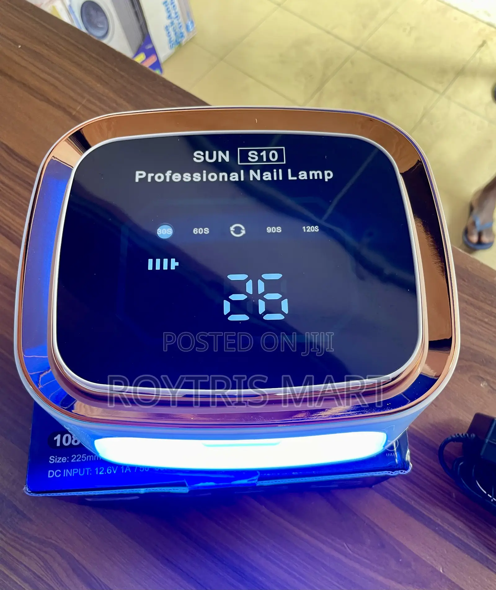 Rechargeable 2 in 1 Uv/Led Nail Lamp