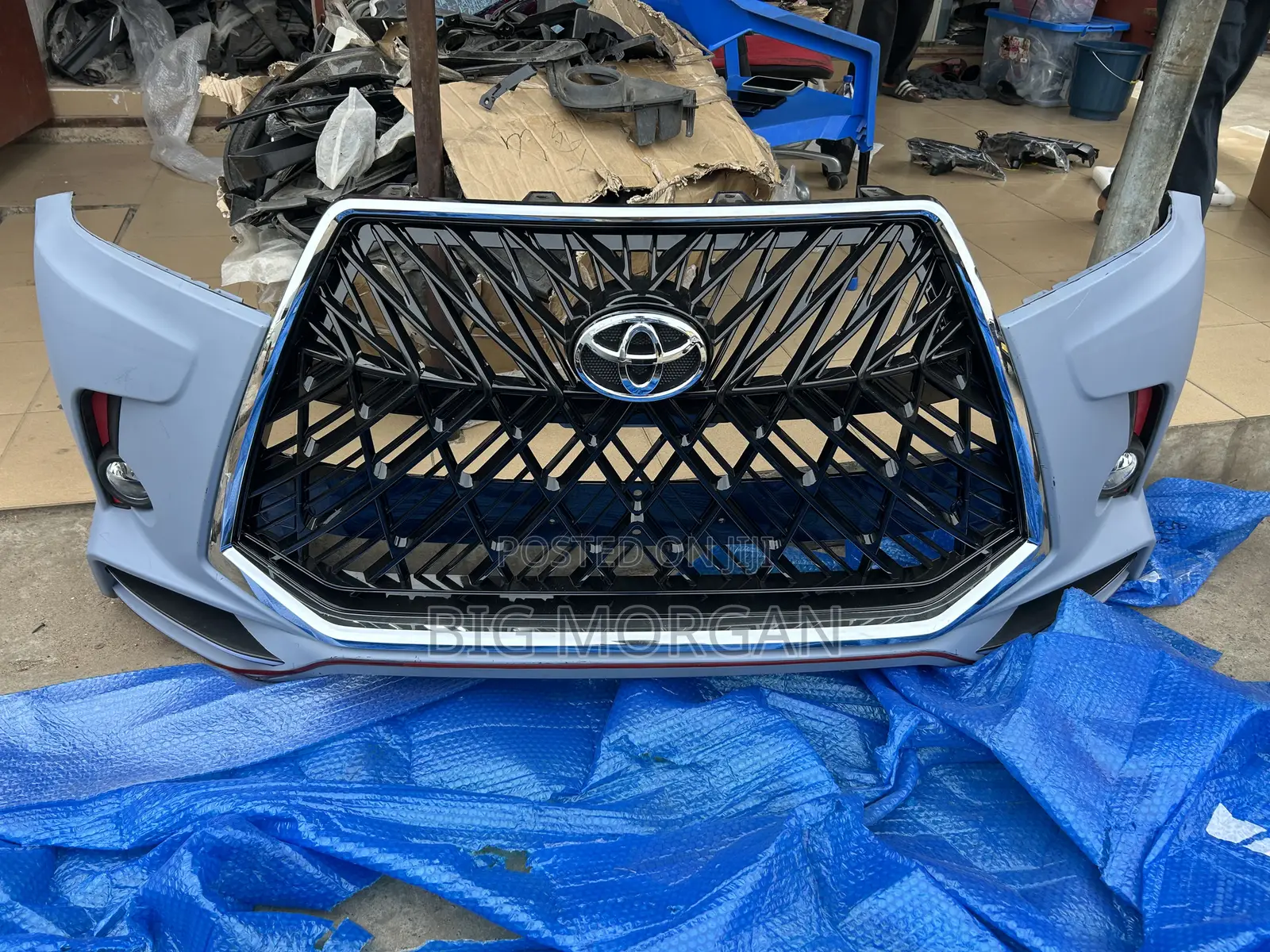 Toyota Highlander 2016,2017,2018 Front Bumper Complete Spec