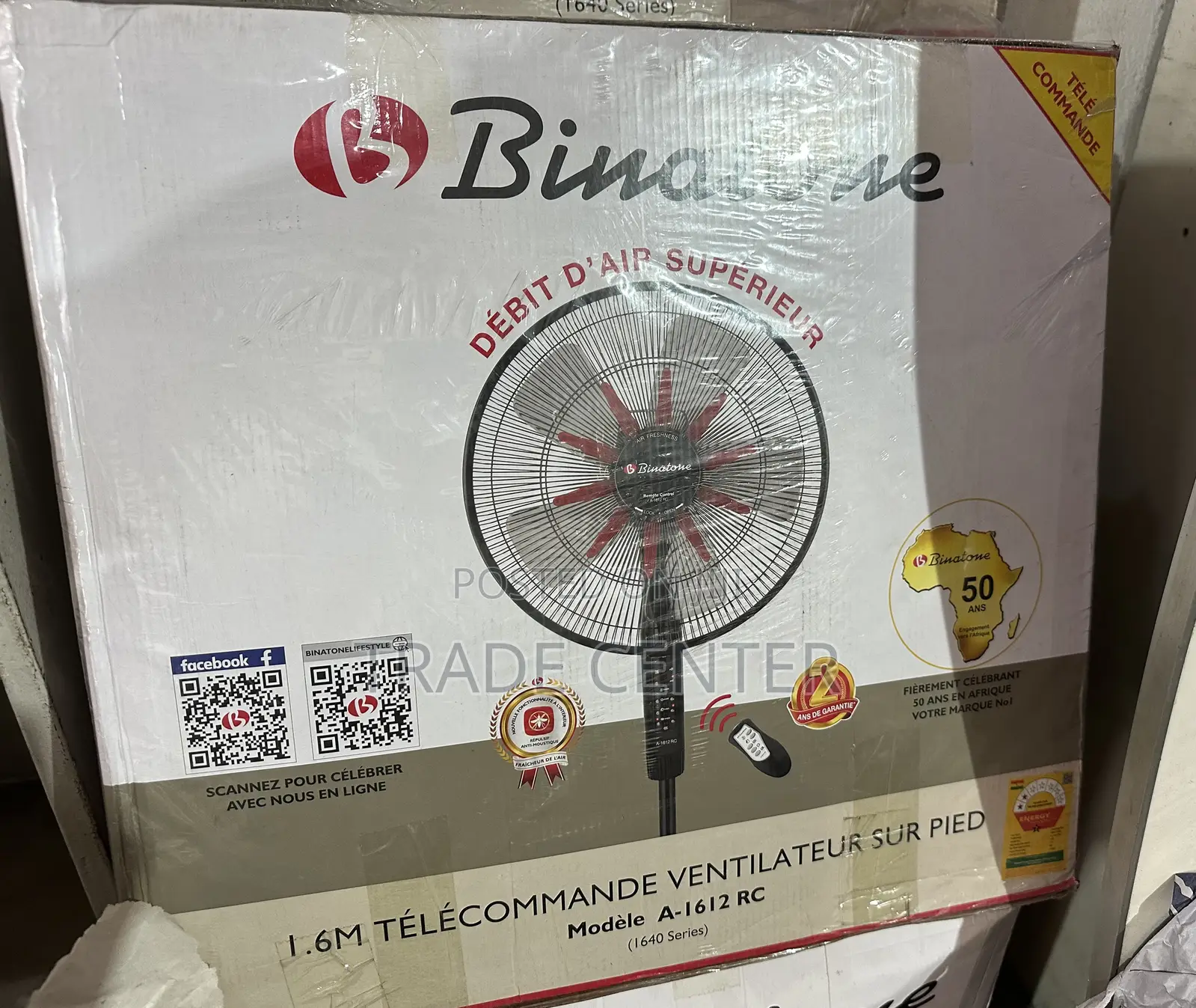 Binatone 16 Inches Fan With Remote Control
