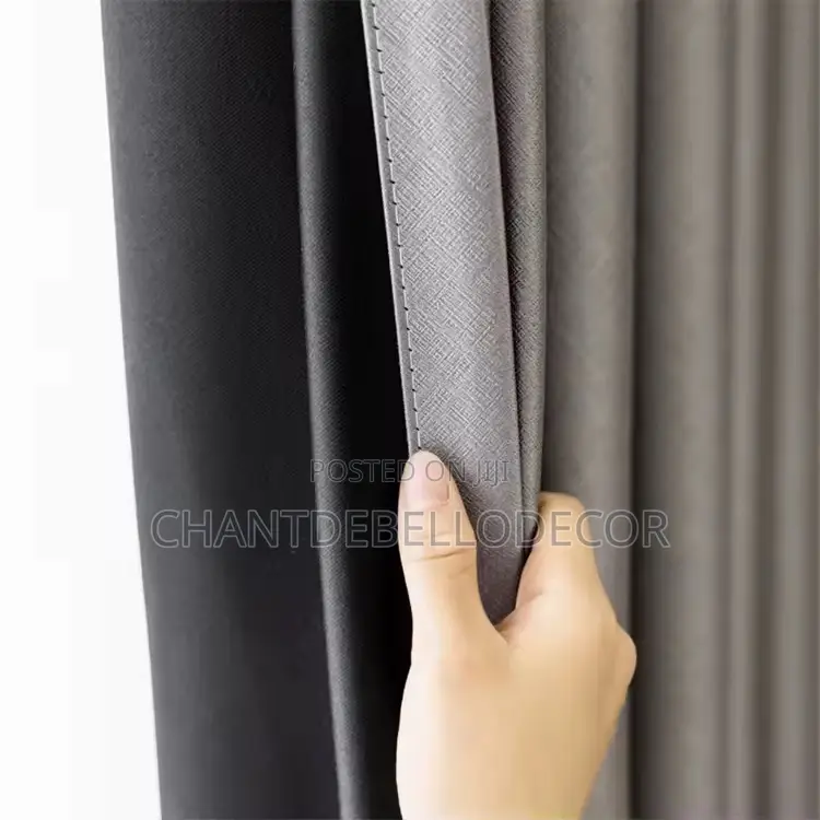 High GSM 9feet Long 100% Total Uv Protection Blackout Curtains