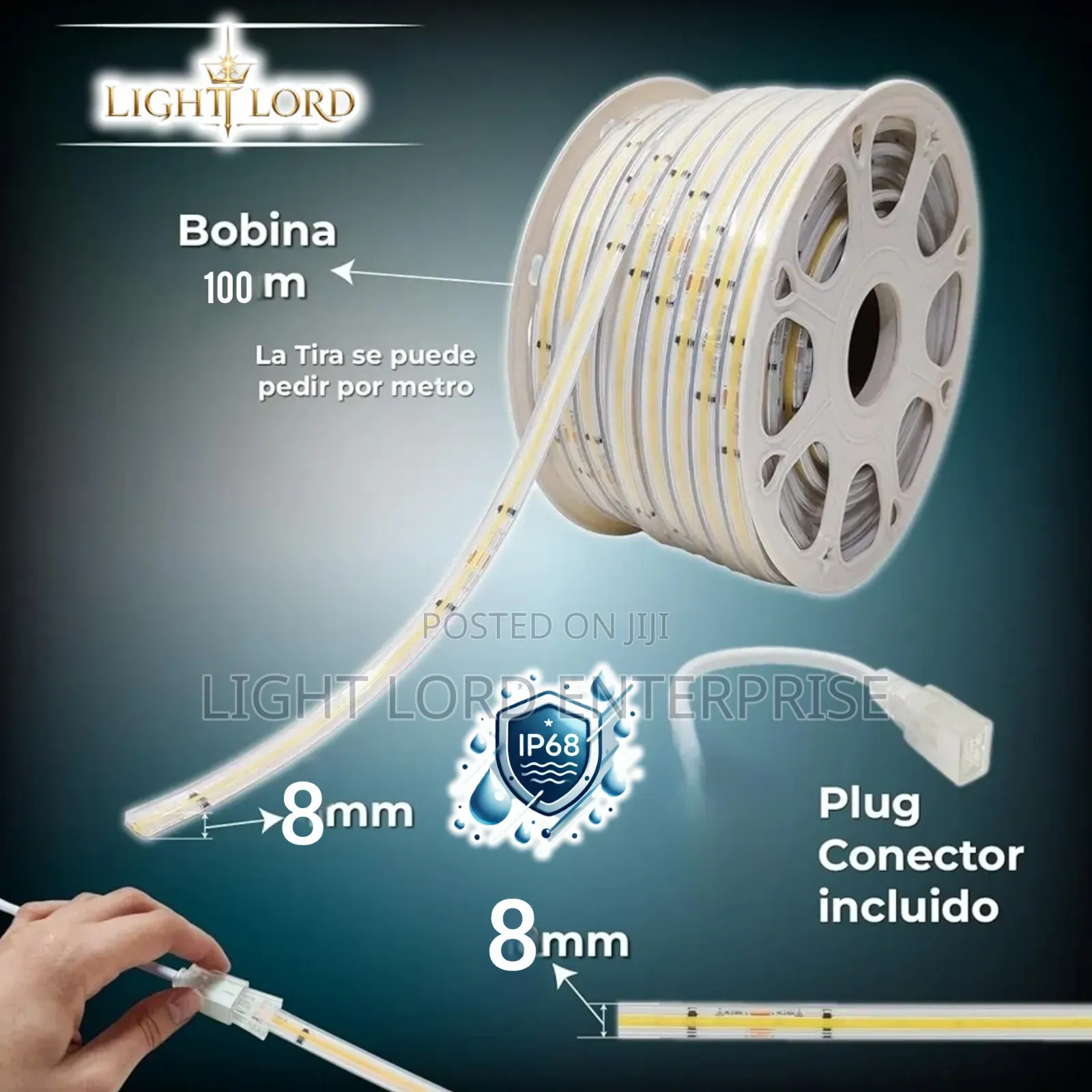 Aqua Water Cob 100meters Warm Color