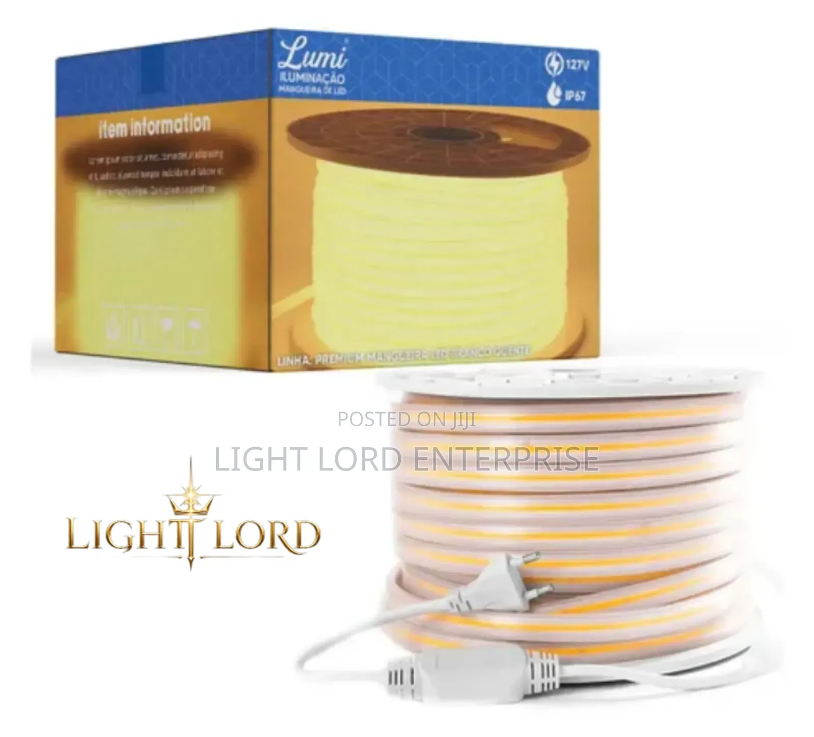 Lumi (0002) Warm /White Cob 100meters
