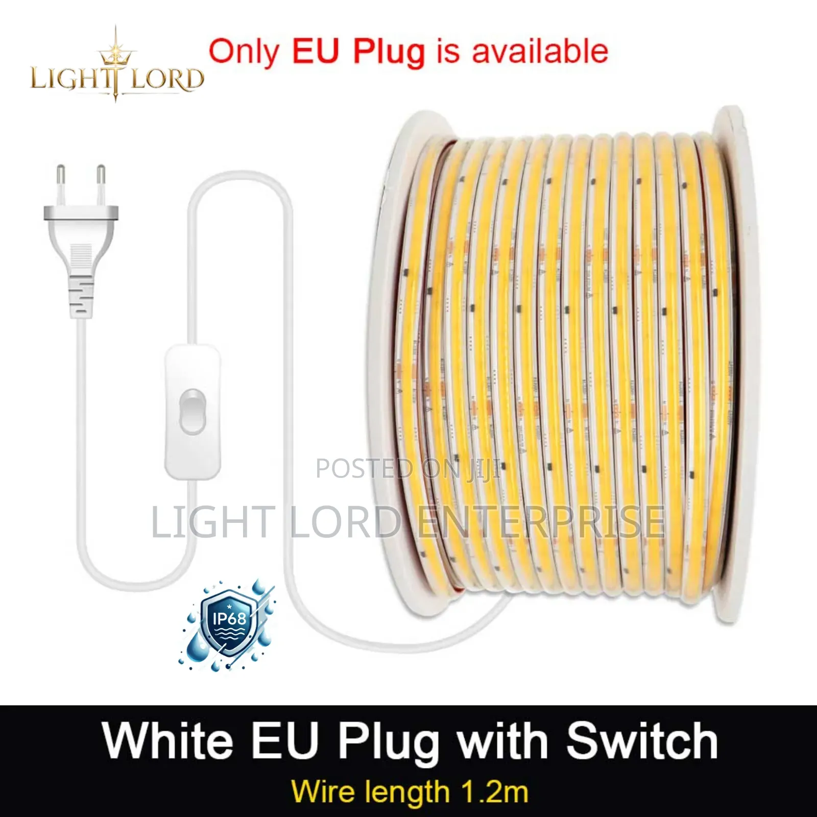 Easy Going Cob 100meters Sticker Rope Light