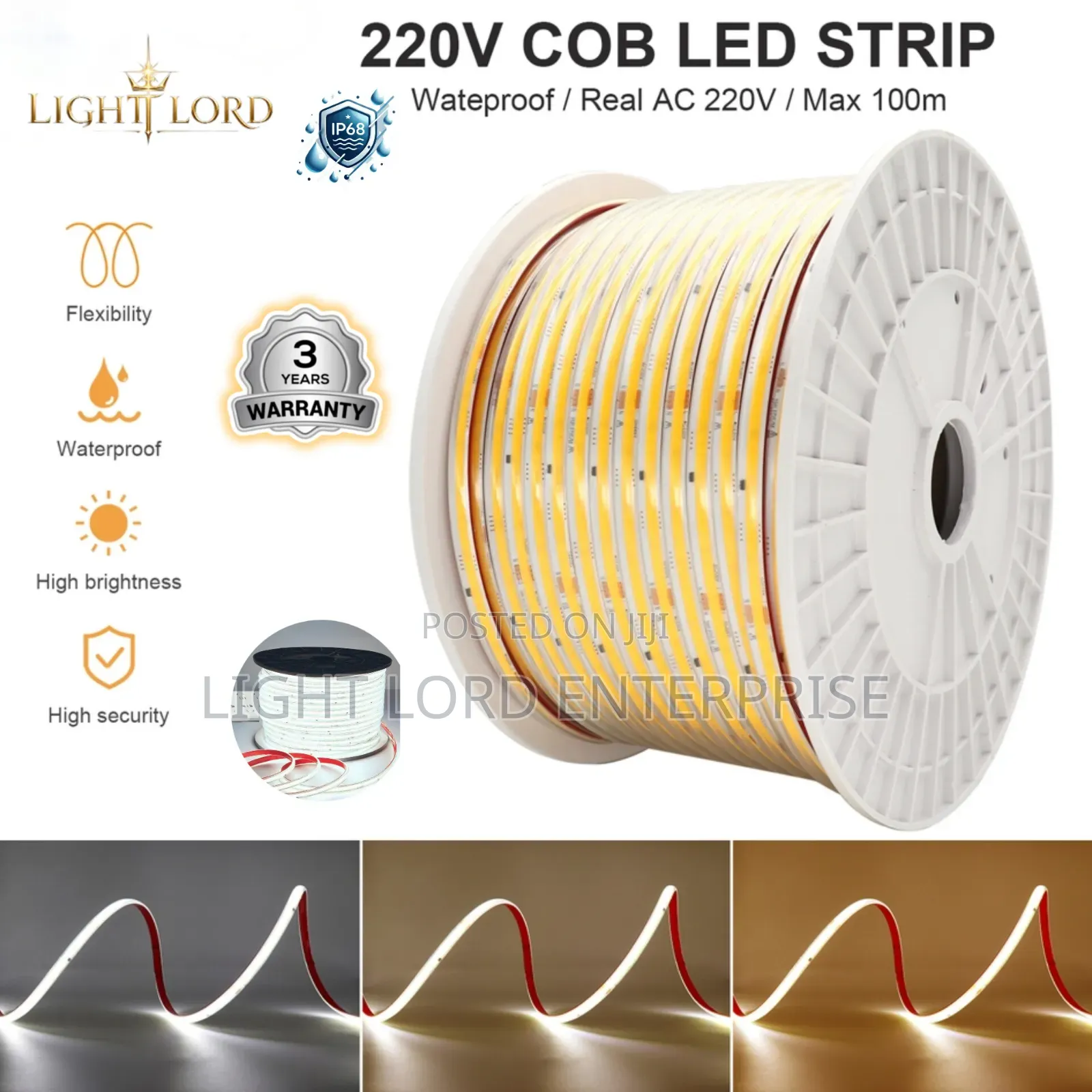 High Security Guard Cob With Sticker 100meters
