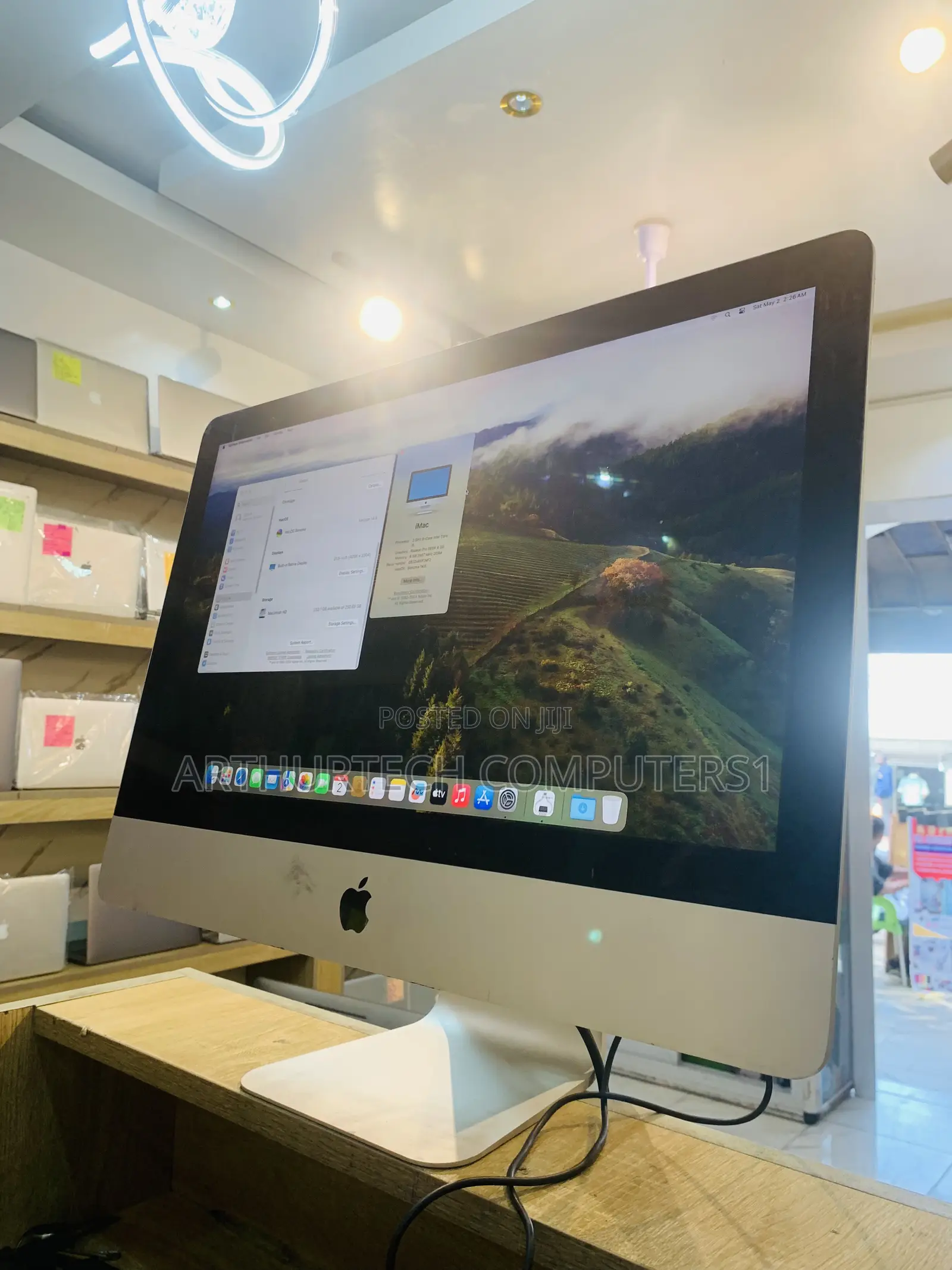 Desktop Computer Apple iMac 8GB Intel Core i5 SSD 256GB