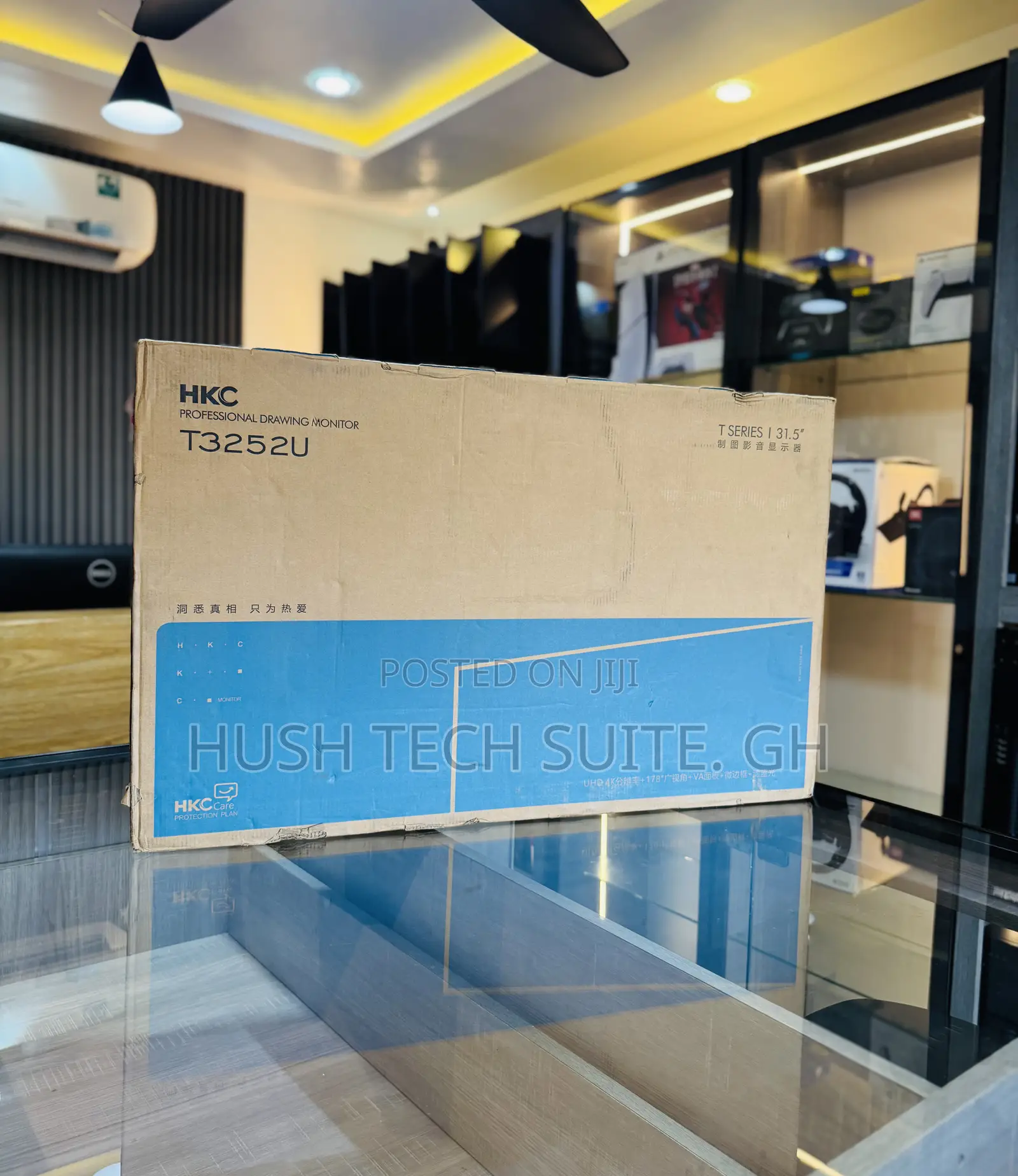 32” HKC Uhd Ips Display Edgeless Monitor.