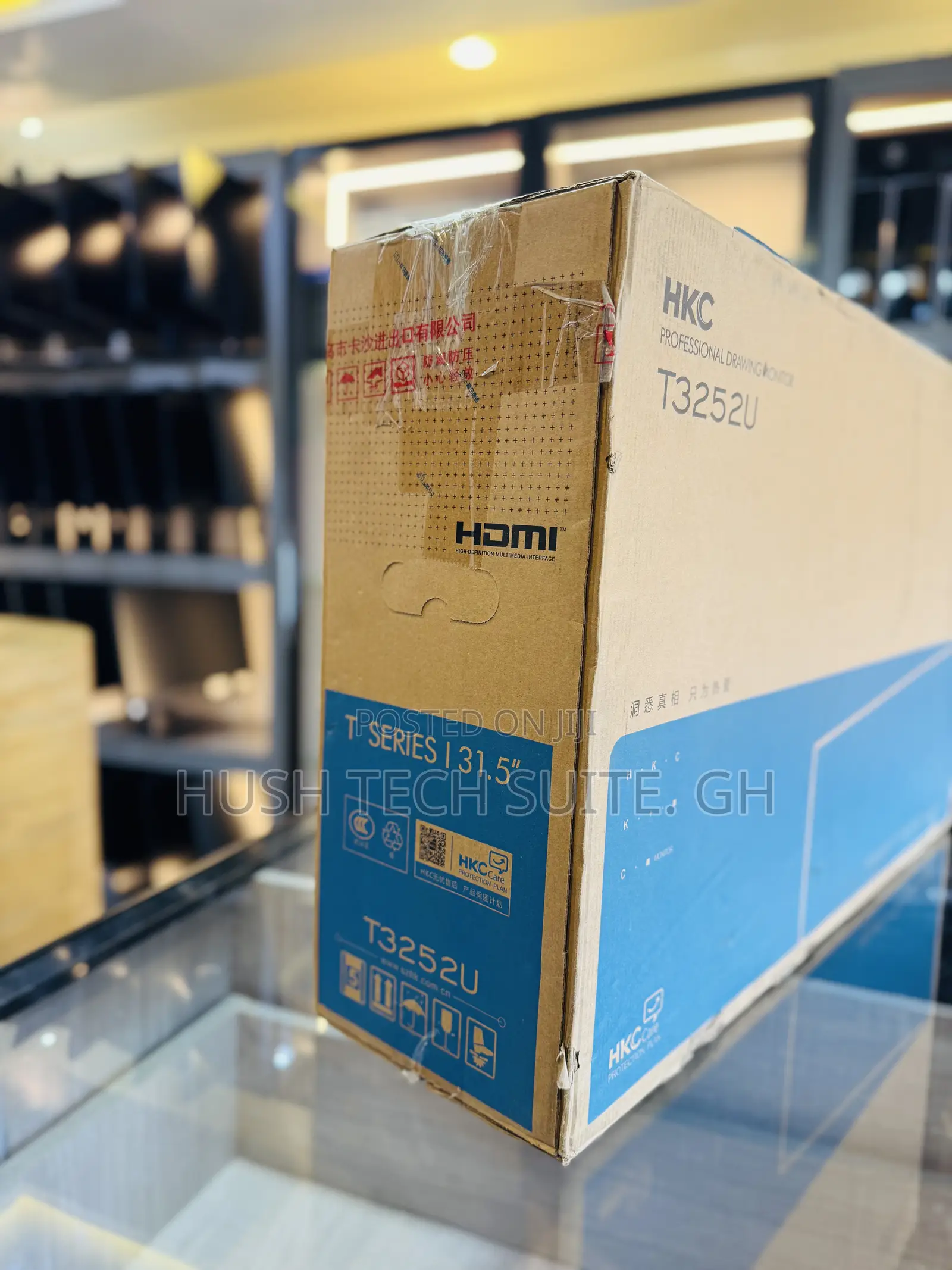 32” HKC Uhd Ips Display Edgeless Monitor.