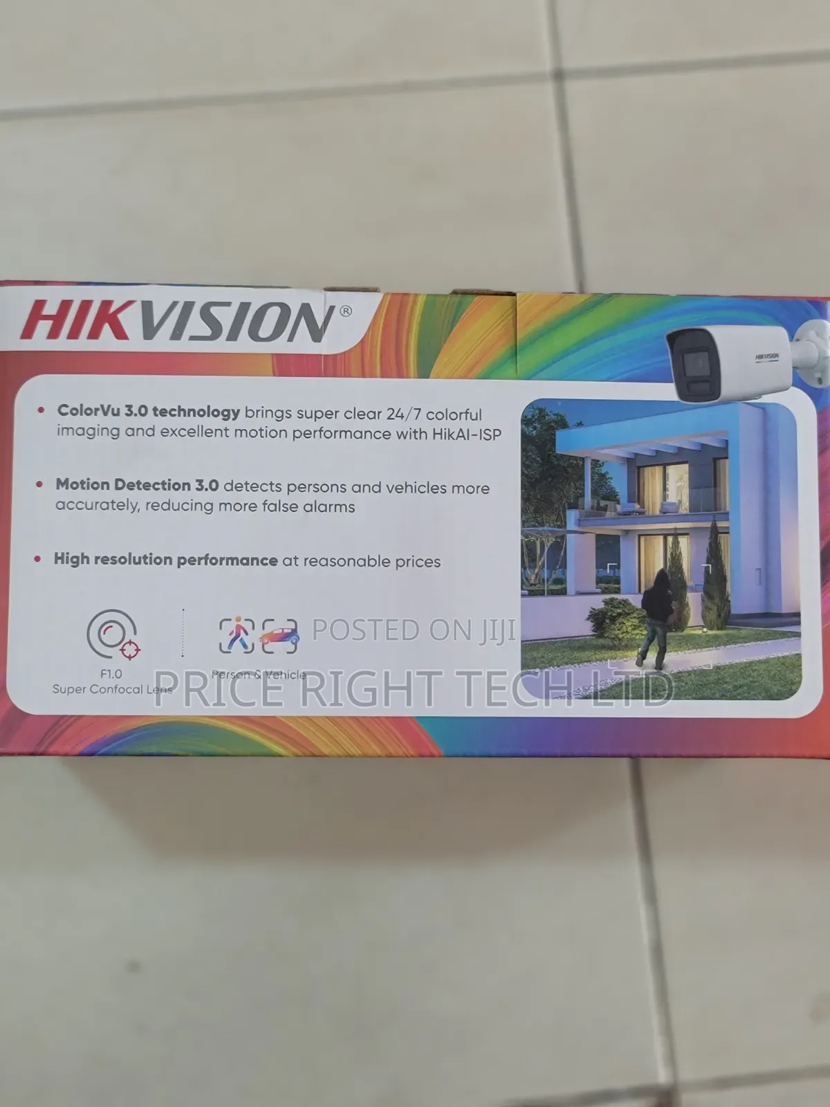Original Hikvision 4mp Colorvu Ip Poe 3.0 Camera