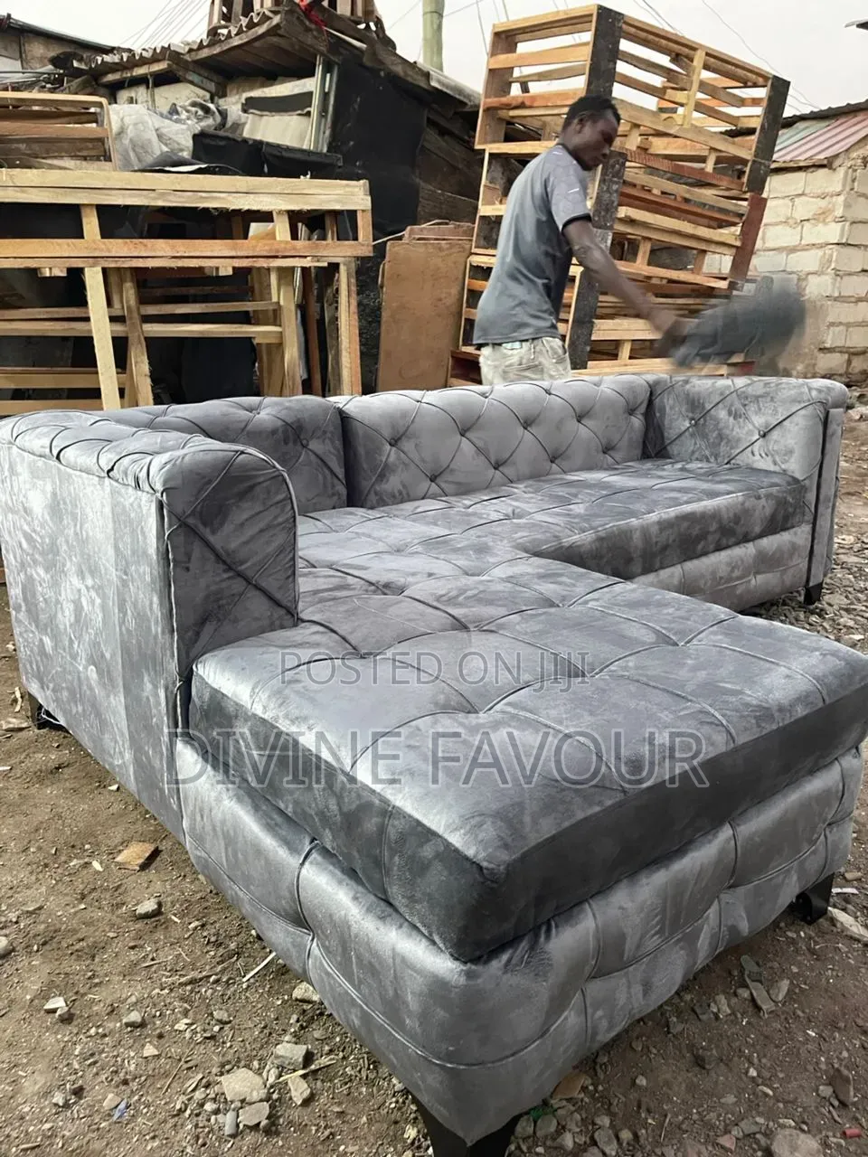 Brand New L Shape Sofa Available in Store
