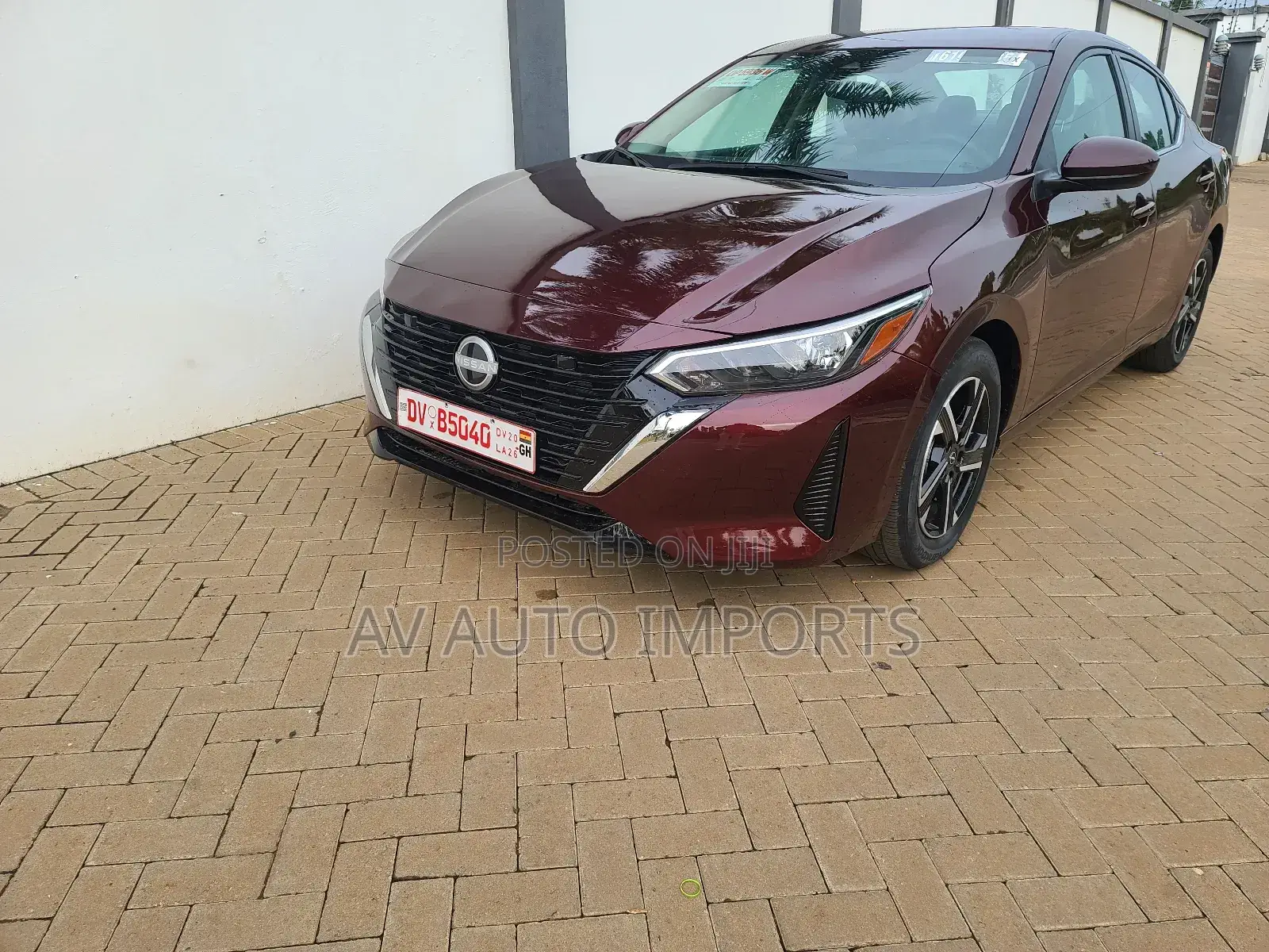 Nissan Sentra SV 2024 Burgundy