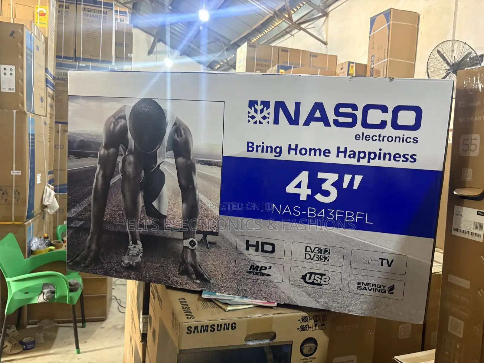 New Nasco 43” Digital Led Tv