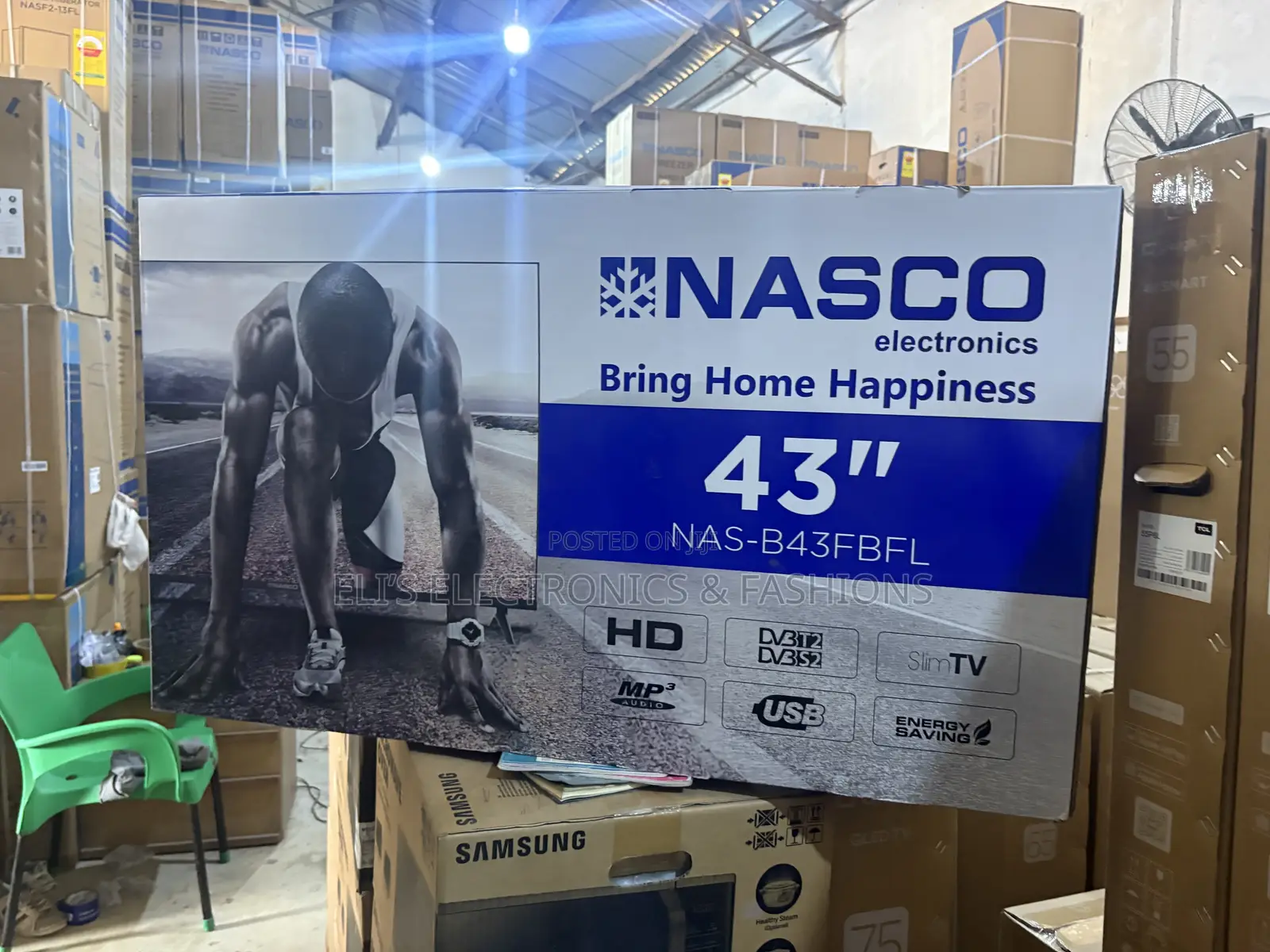 New Nasco 43” Digital Led Tv