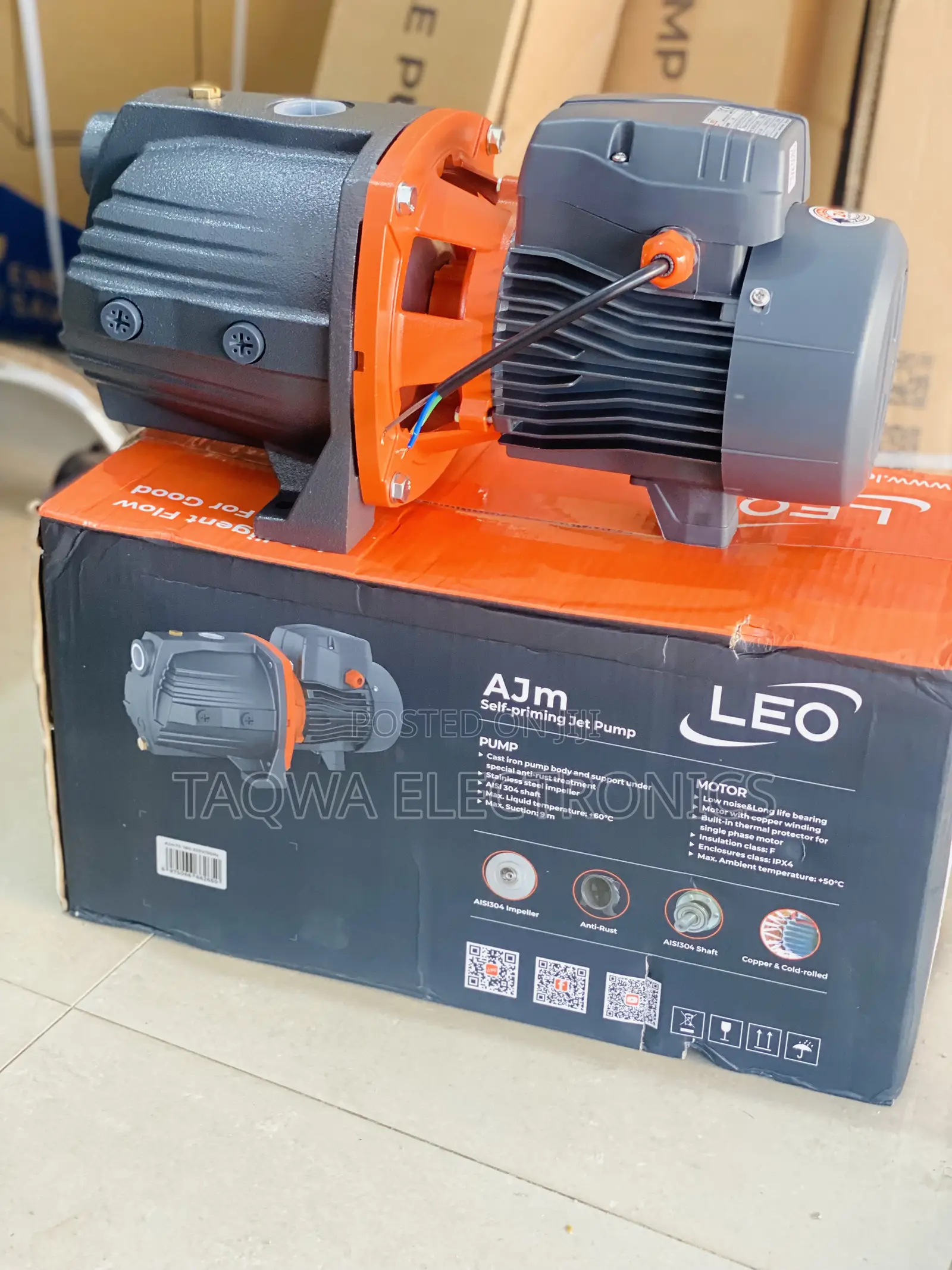 Simple Leo 1.0hp Cast Water Pump