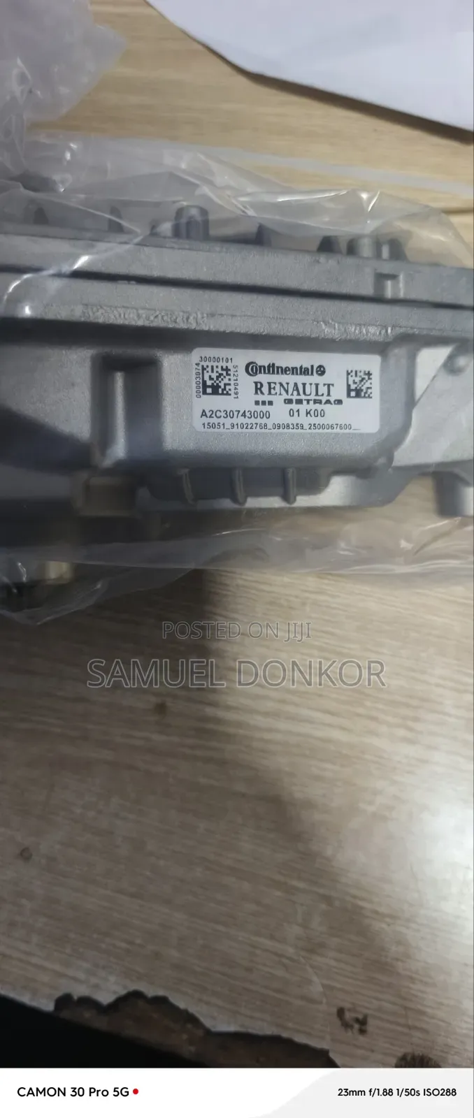 Tcu or Transmission Control for Renault Cupture 1.2and Qm3 1.5 Diesel