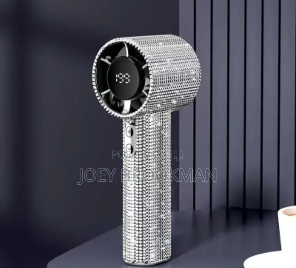 Diamond-Style Handheld Fan