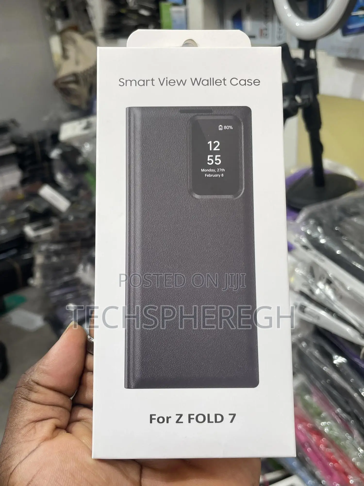 Original Samsung Galaxy Z Fold 7 Smart View Wallet Case - Brand New