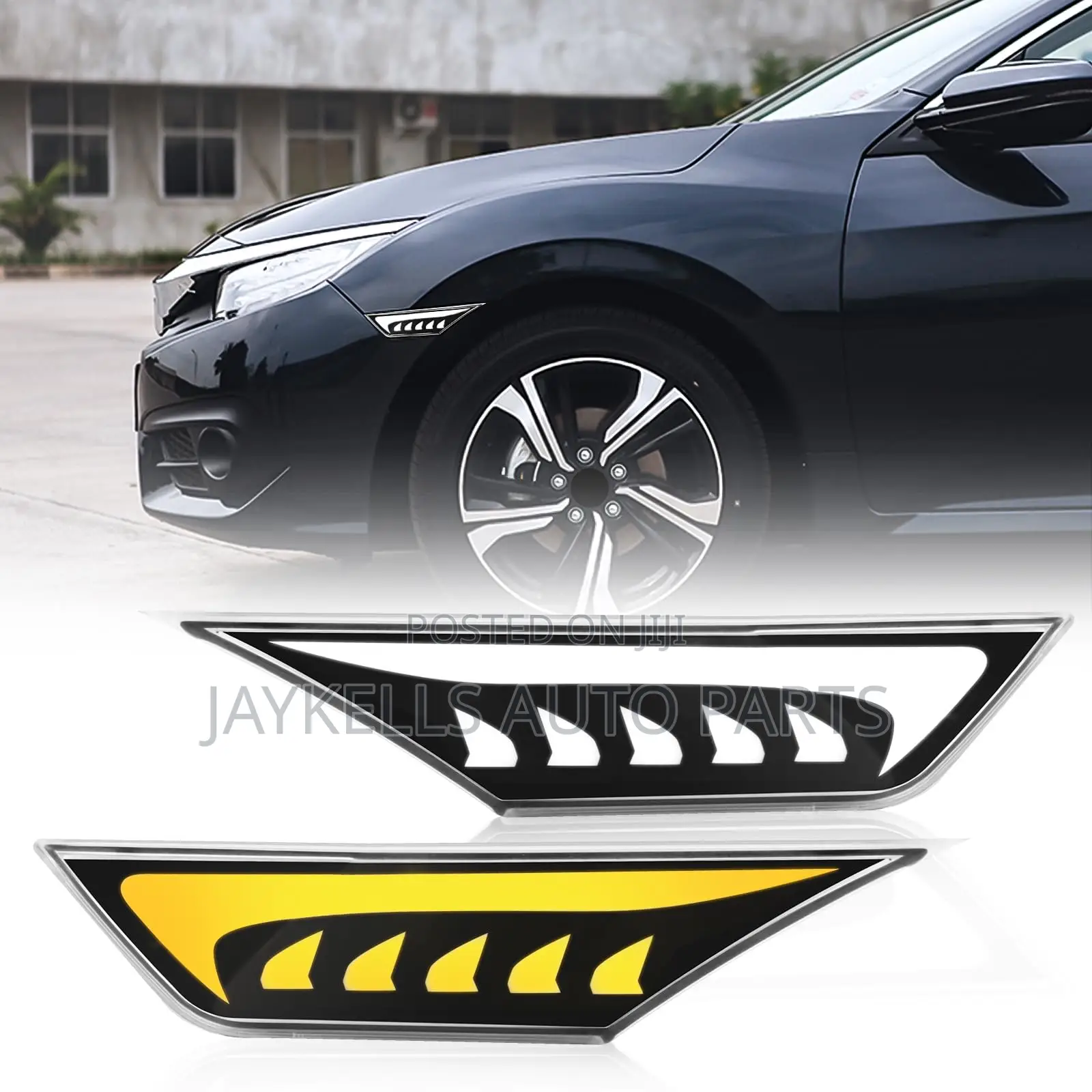 2016-2020 Honda Civic Fender Light Led Pair