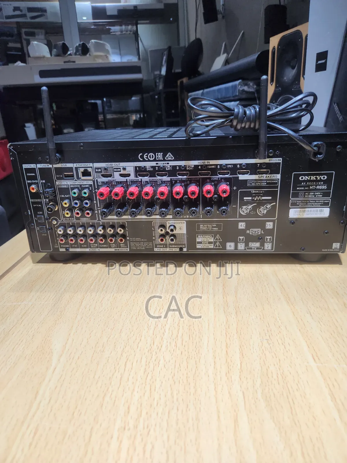 Onkyo Ht-r695 Bluetooth Wifi Avr