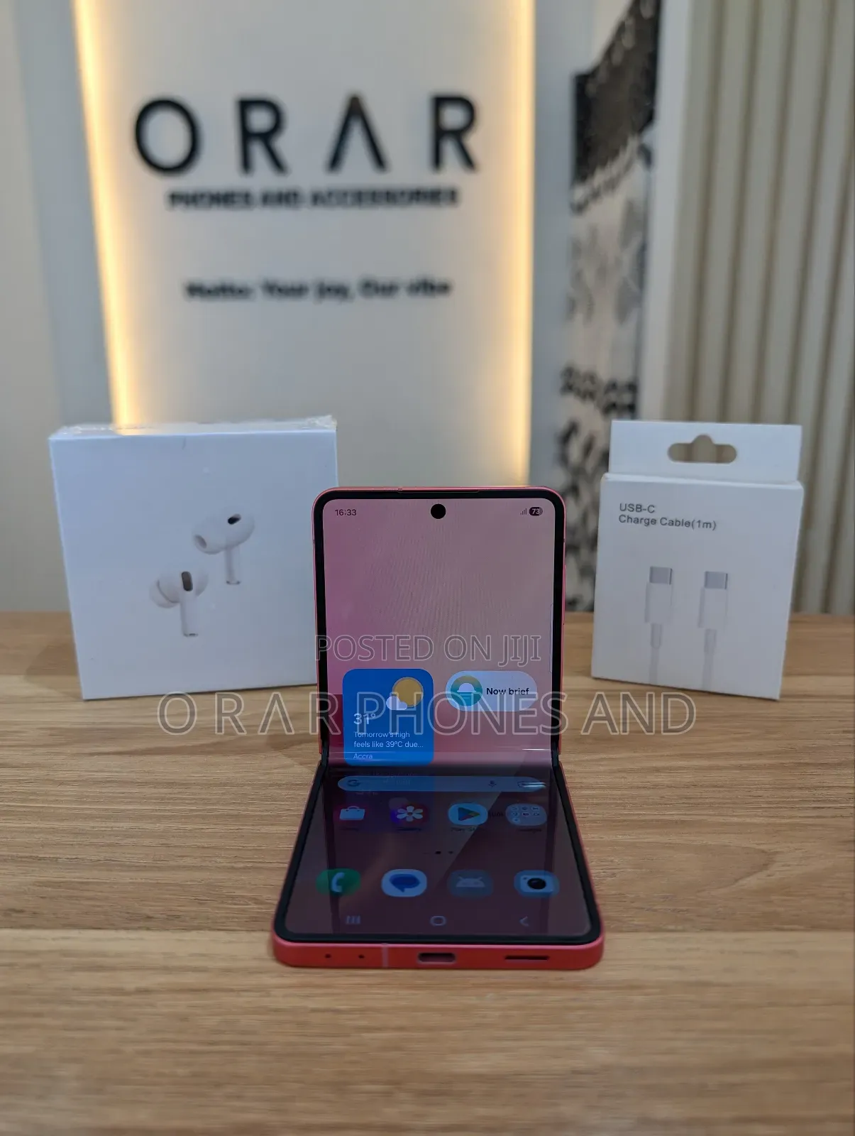 New Samsung Galaxy Z Flip7 256 GB Pink