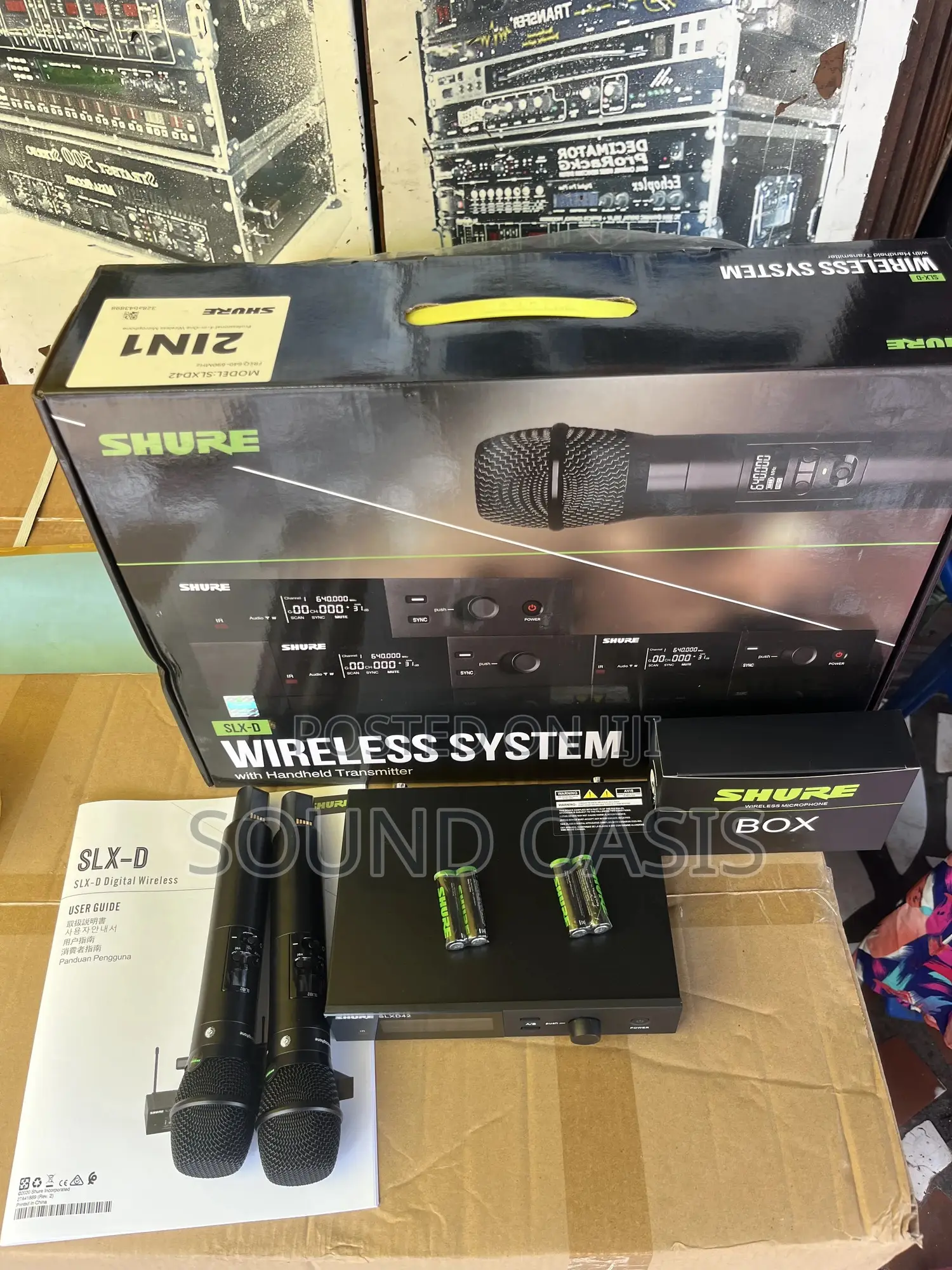 Shure SLX-D 2 in 1 Digital Microphone