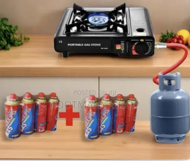 Promo 8 Canisters And 1 Portable Stove
