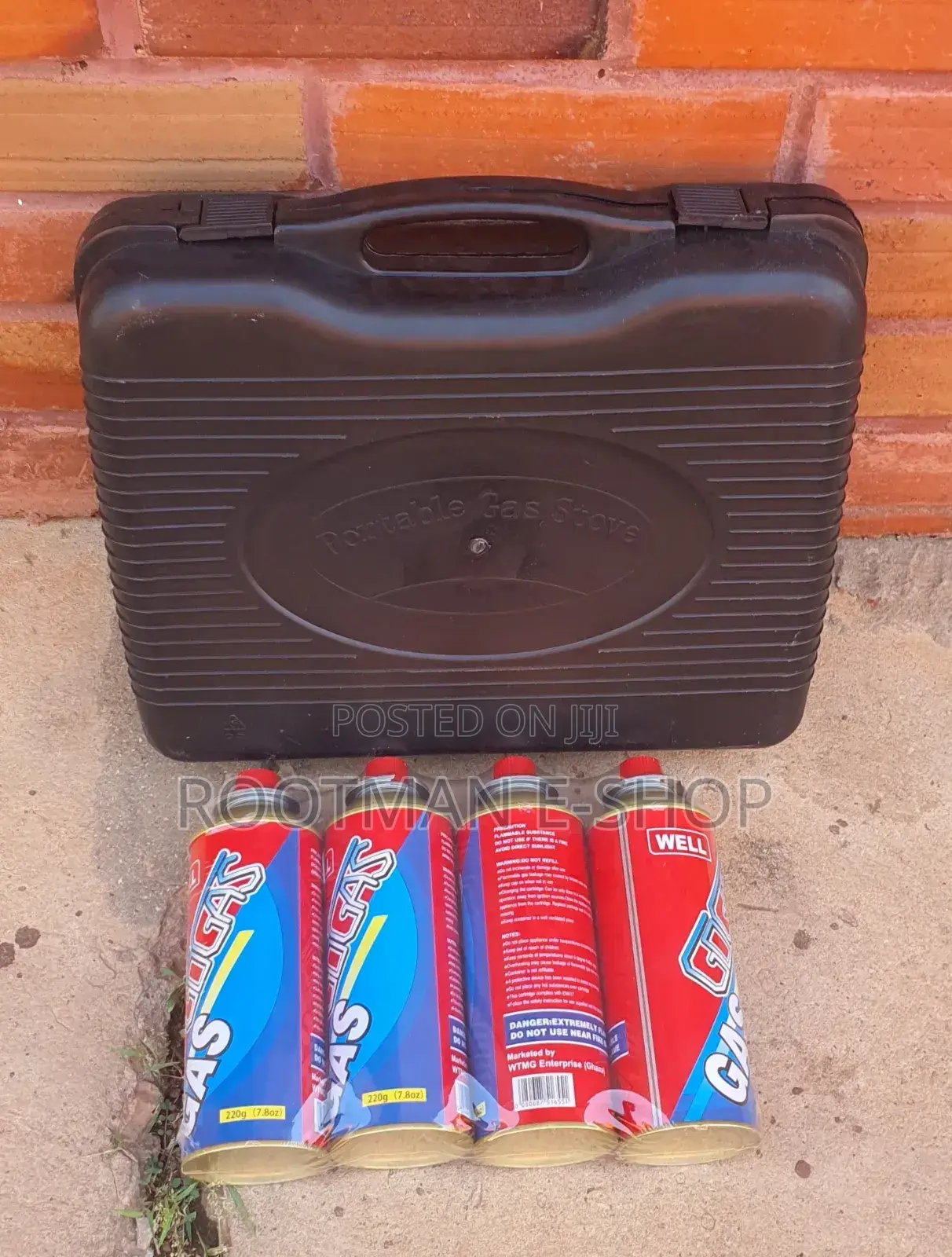 Jinyu Portable Gas Stove + 4 Gas Cassette