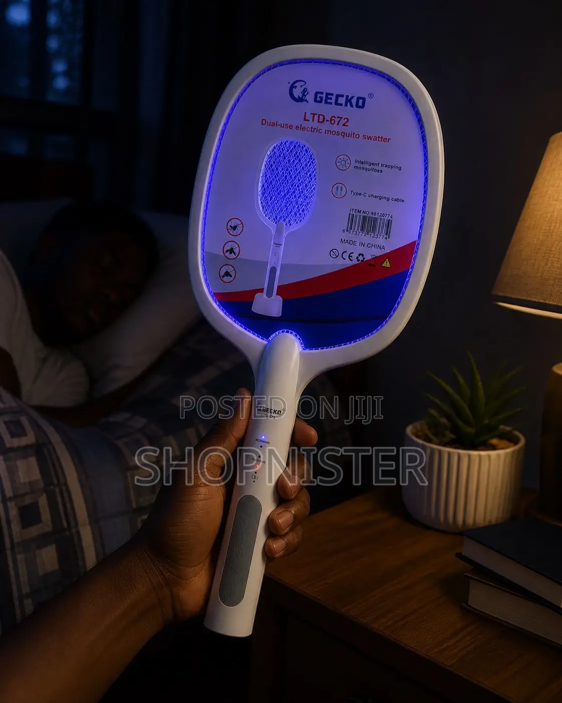 Rechargeable Mosquito Killer Racket