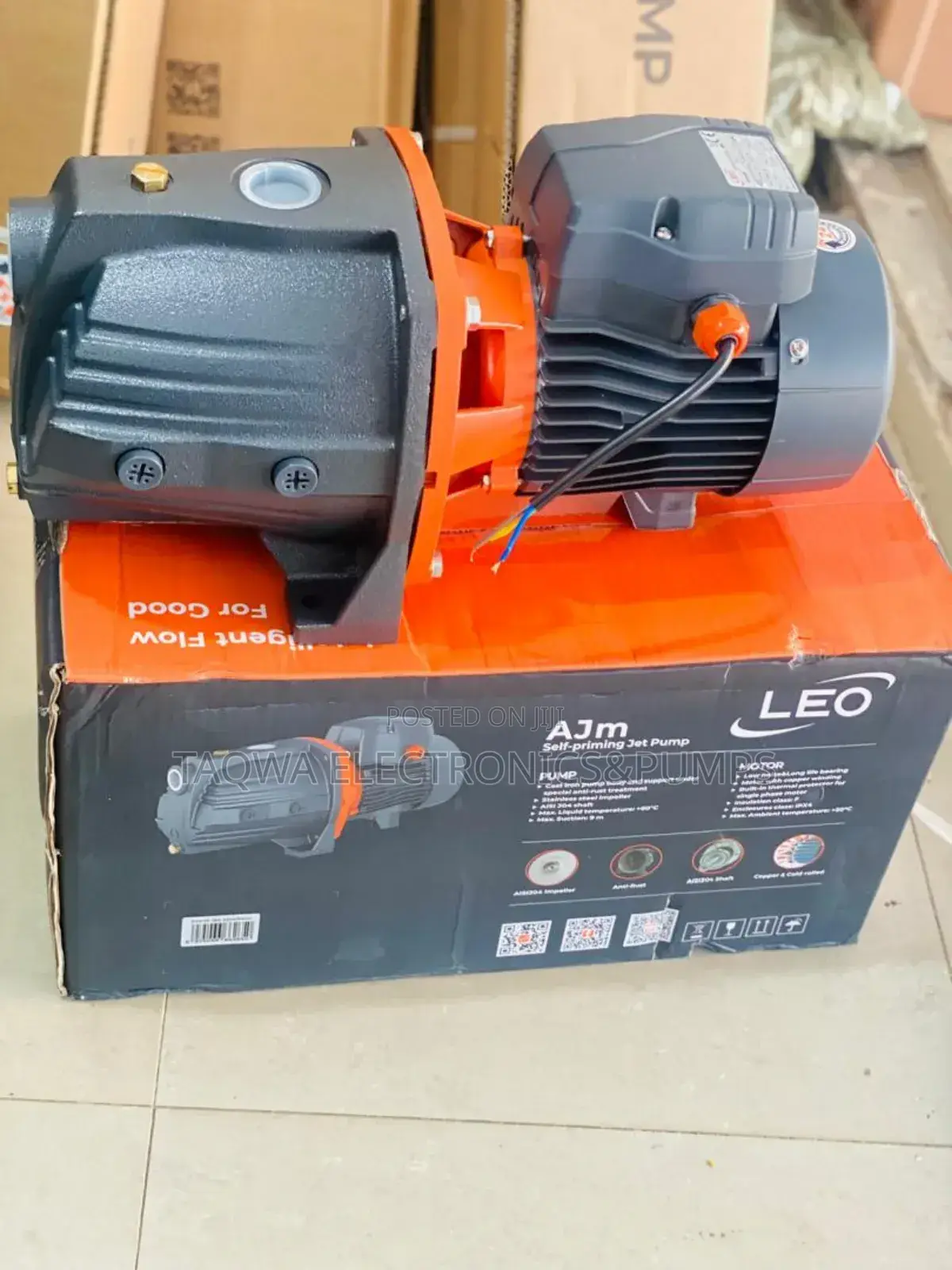 Great 1.0hp Cast Water Pump, Leo