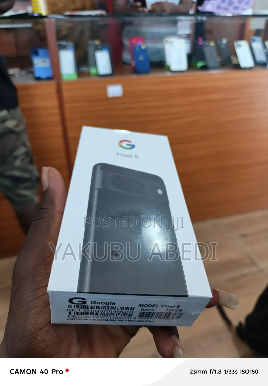 New Google Pixel 8 128 GB Black