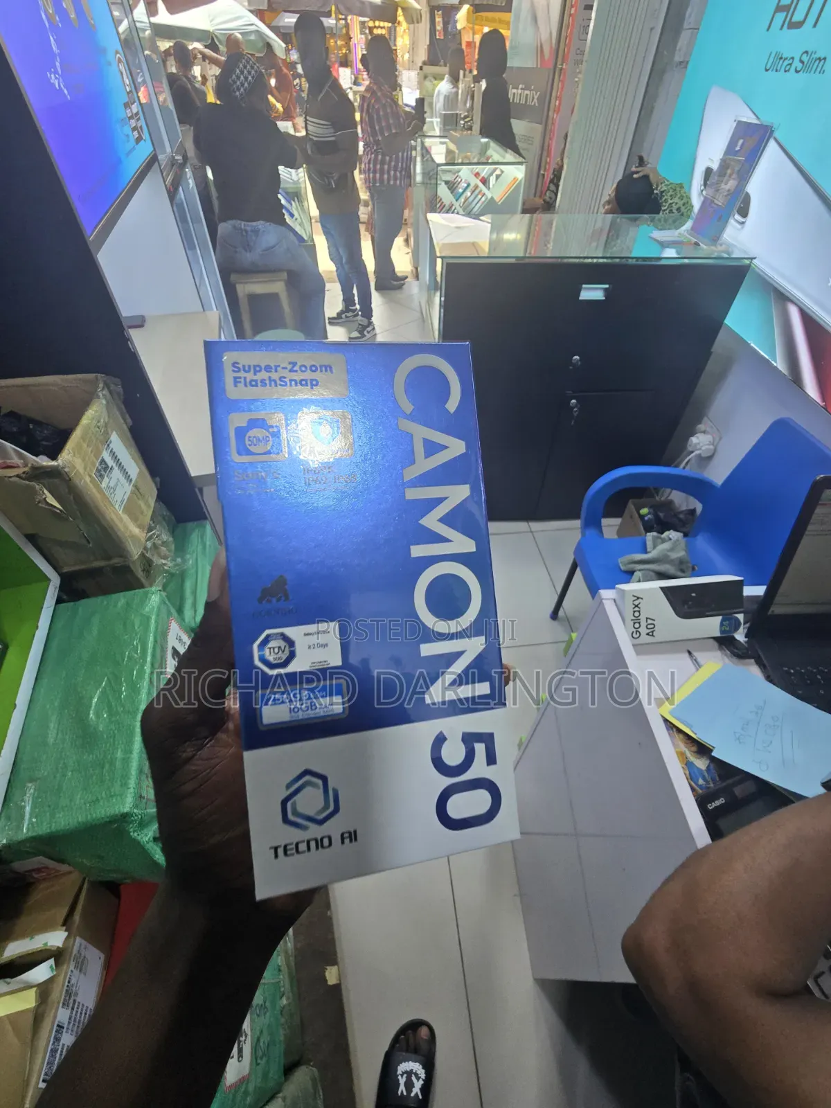 New Tecno Camon 50 256 GB Green