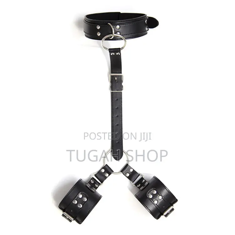 BDSM Neck and Cuffs Restraint Bondage
