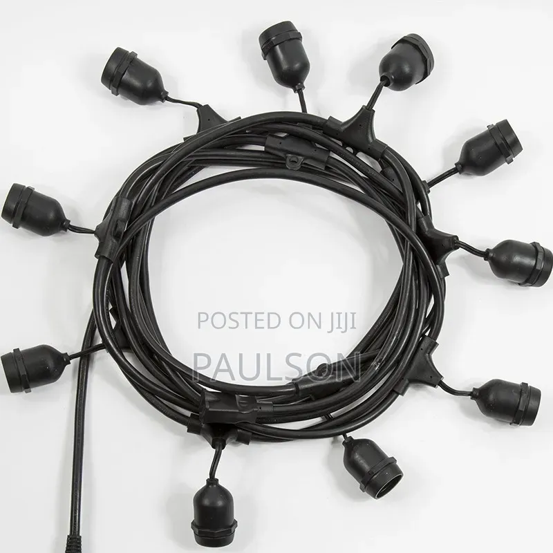 Waterproof Lamp Holders (5 Metres Length)