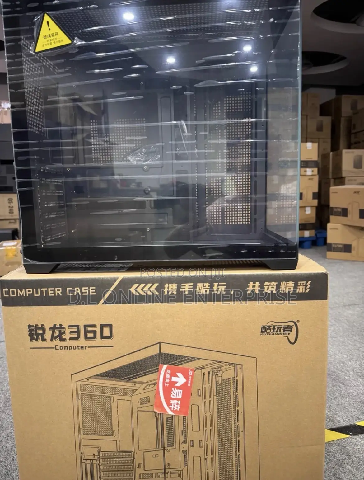 Cooler Master Ryzen 360 Atx Case + 360mm Liquid Cooling Support