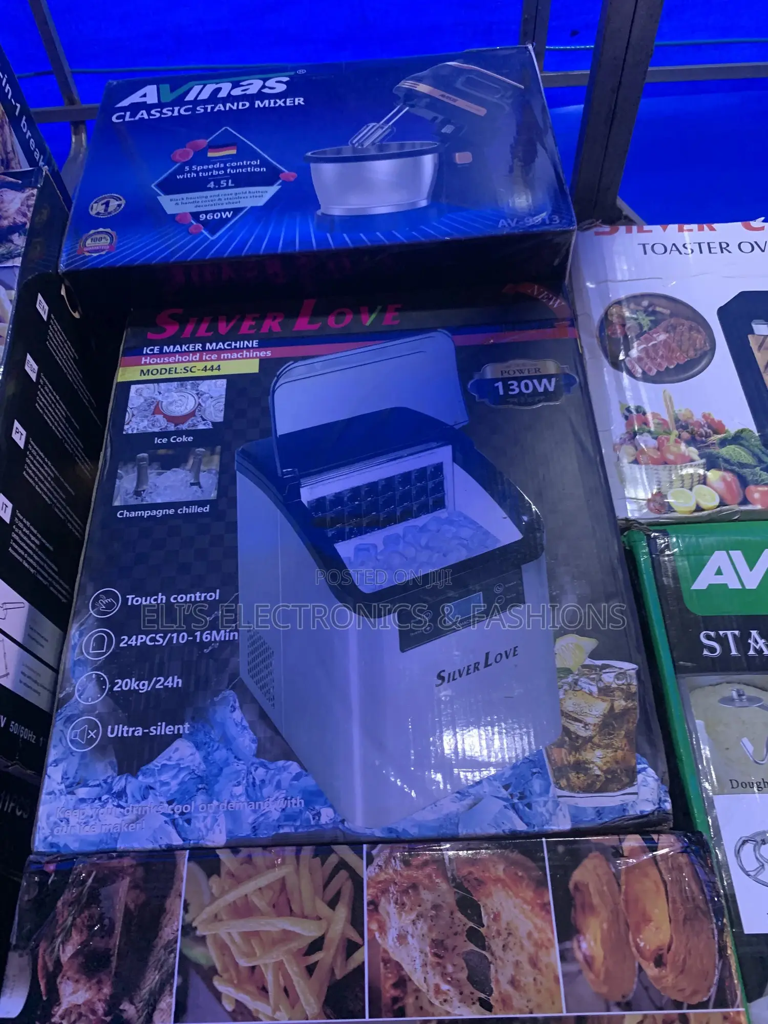 Silver Love Ice Maker