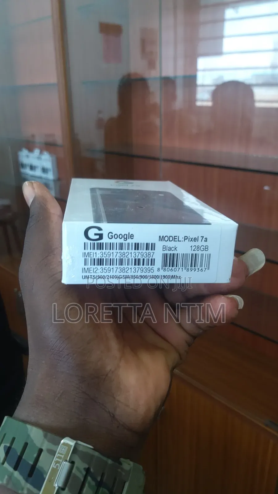 New Google Pixel 7a 128 GB Black